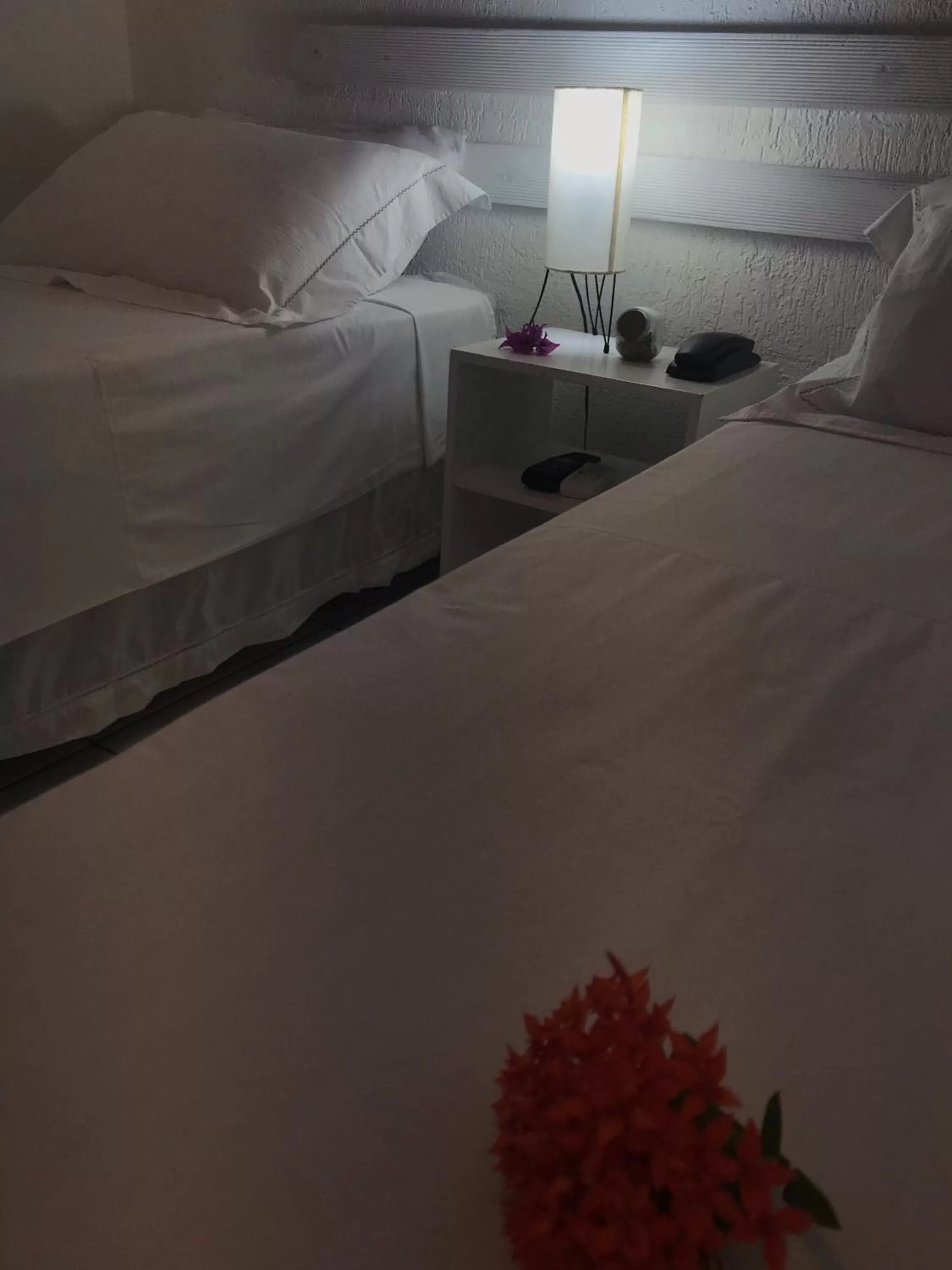 Bed in Pousada America do Sol