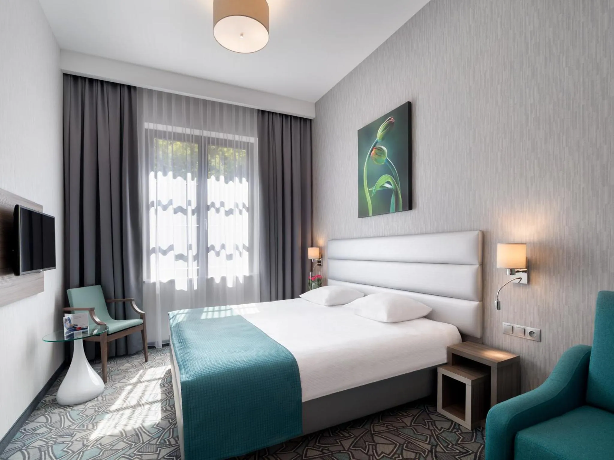 Bed in Golden Tulip Krakow Kazimierz