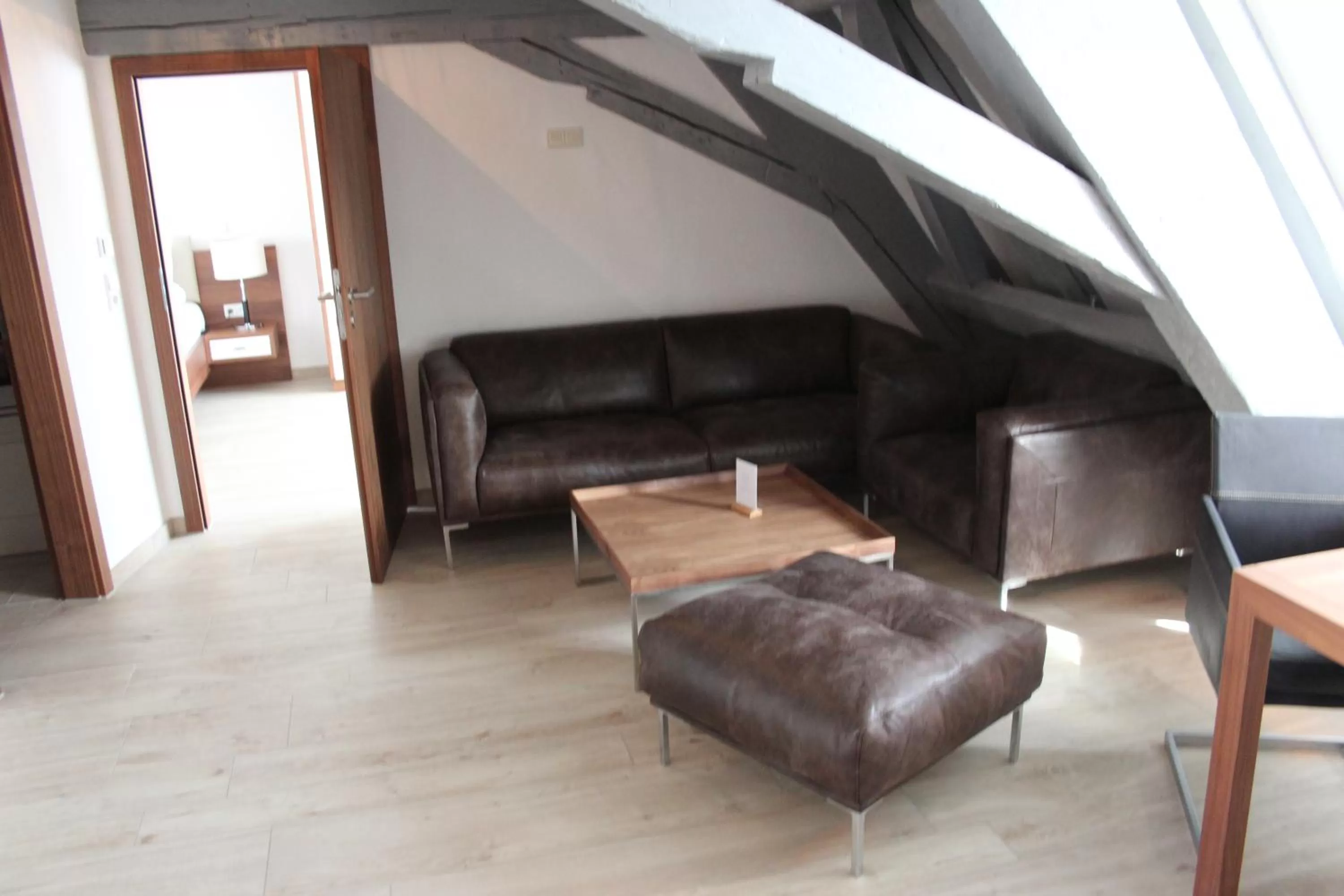 Seating area in Hotel Schmales Haus