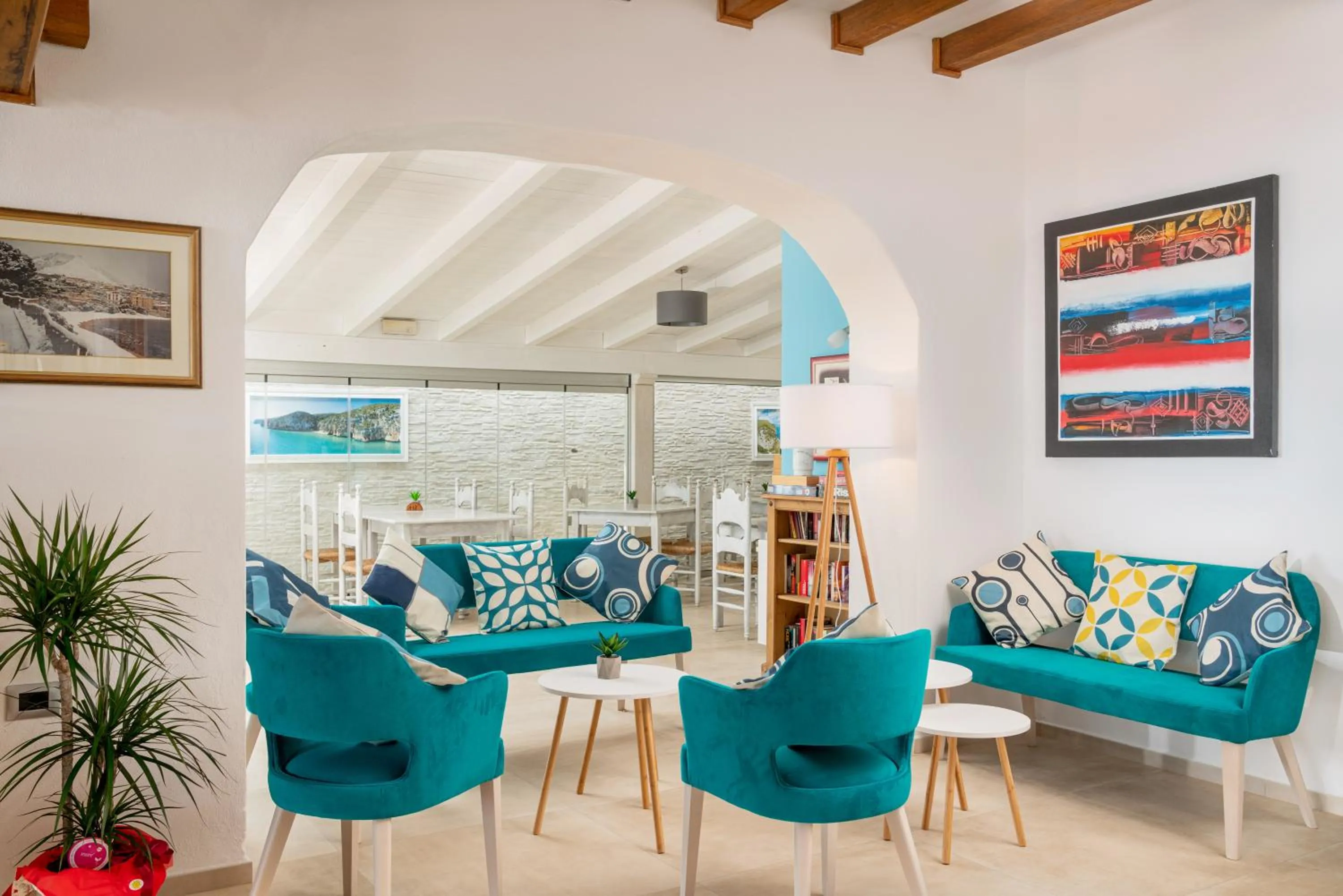 Lobby or reception in Hotel Ristorante La Conchiglia