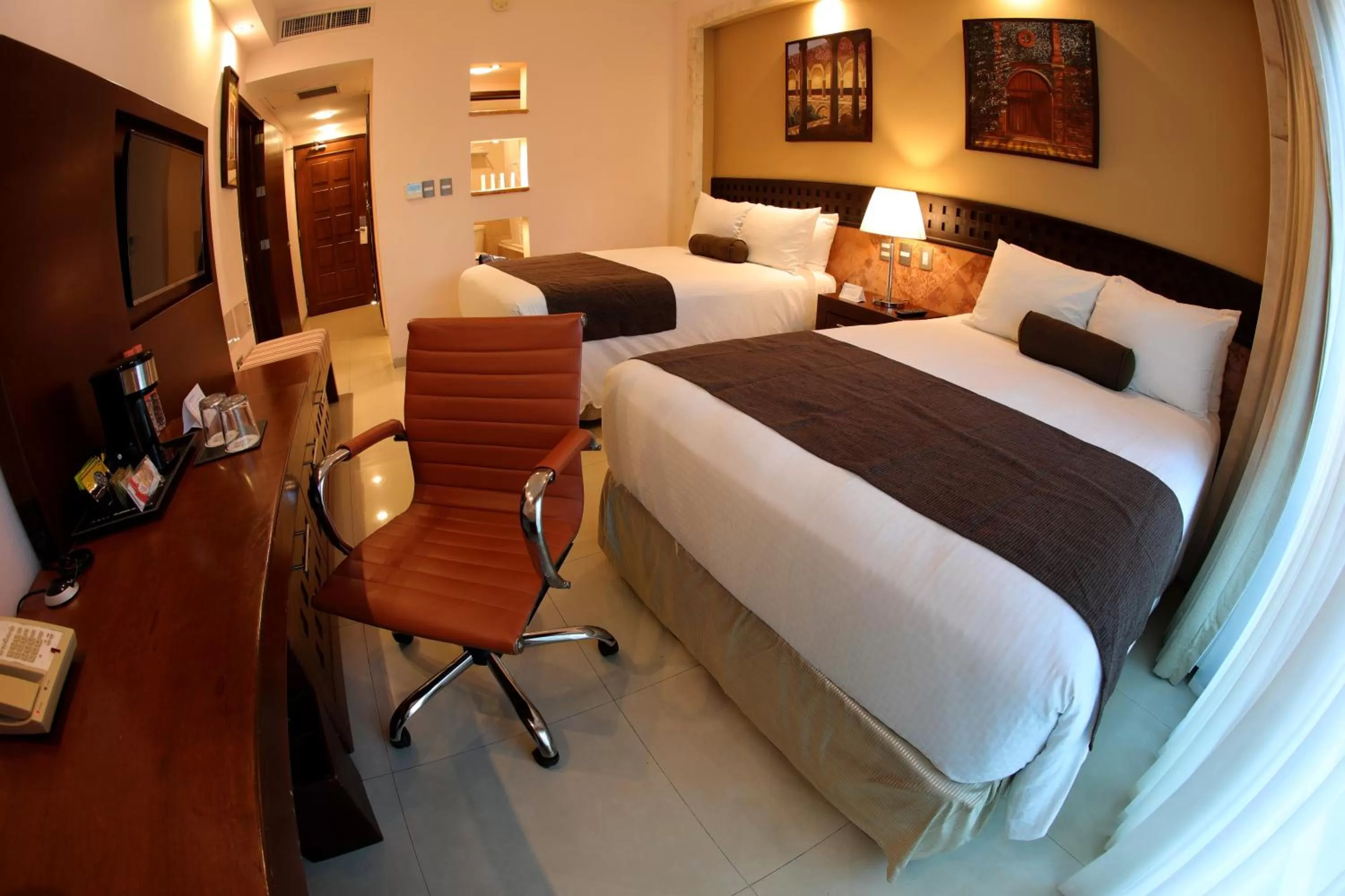 Bedroom, Bed in Wyndham Merida