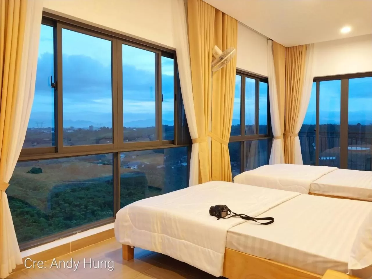 Bed in Mùa Tím Villa