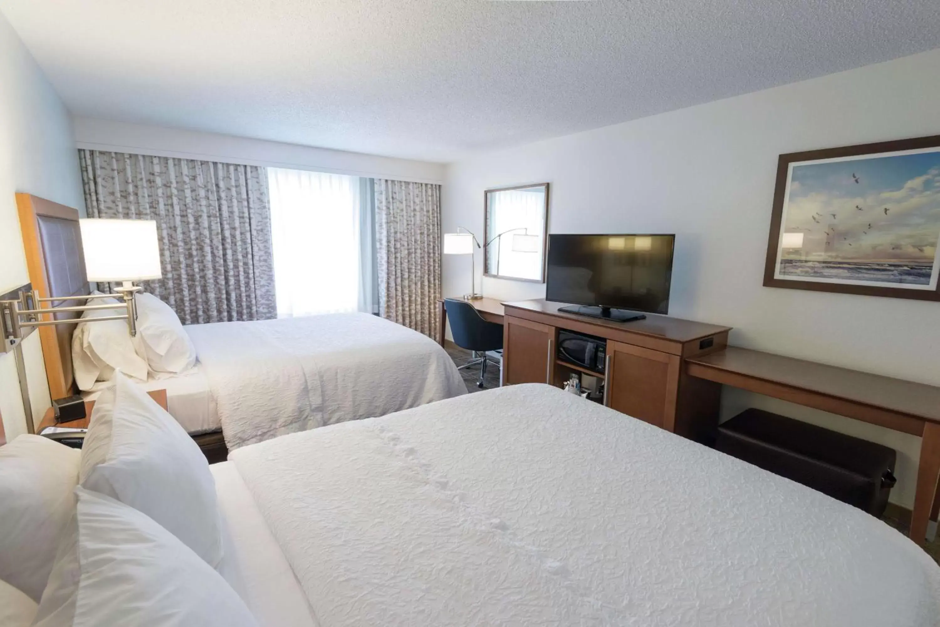 Room with Two Queen Beds - Non-Smoking in Hampton Inn Boca Raton Room with Two Queen Beds - Non-Smoking in Hampton Inn Boca Raton