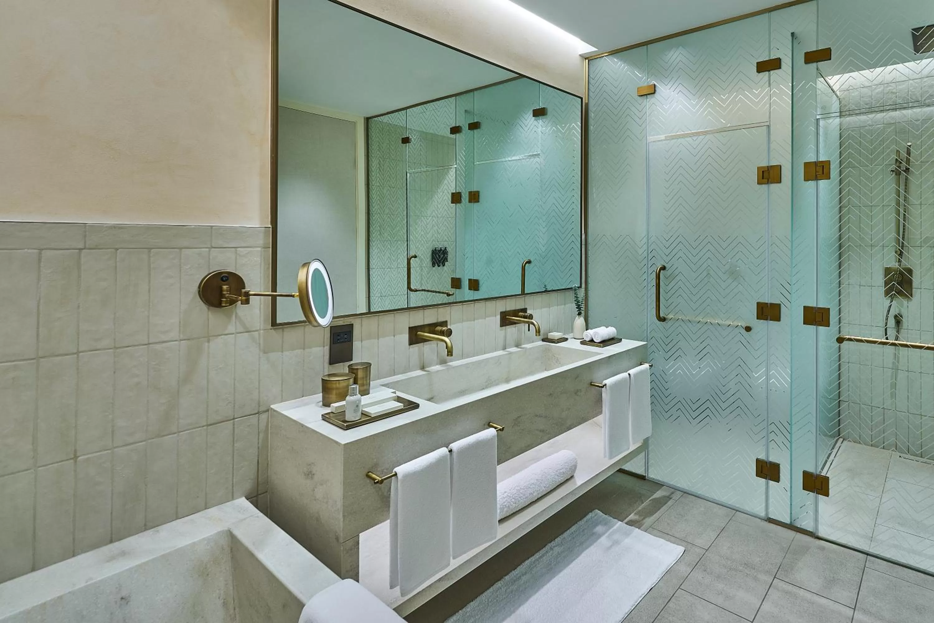 Bathroom in ERTH Abu Dhabi Hotel