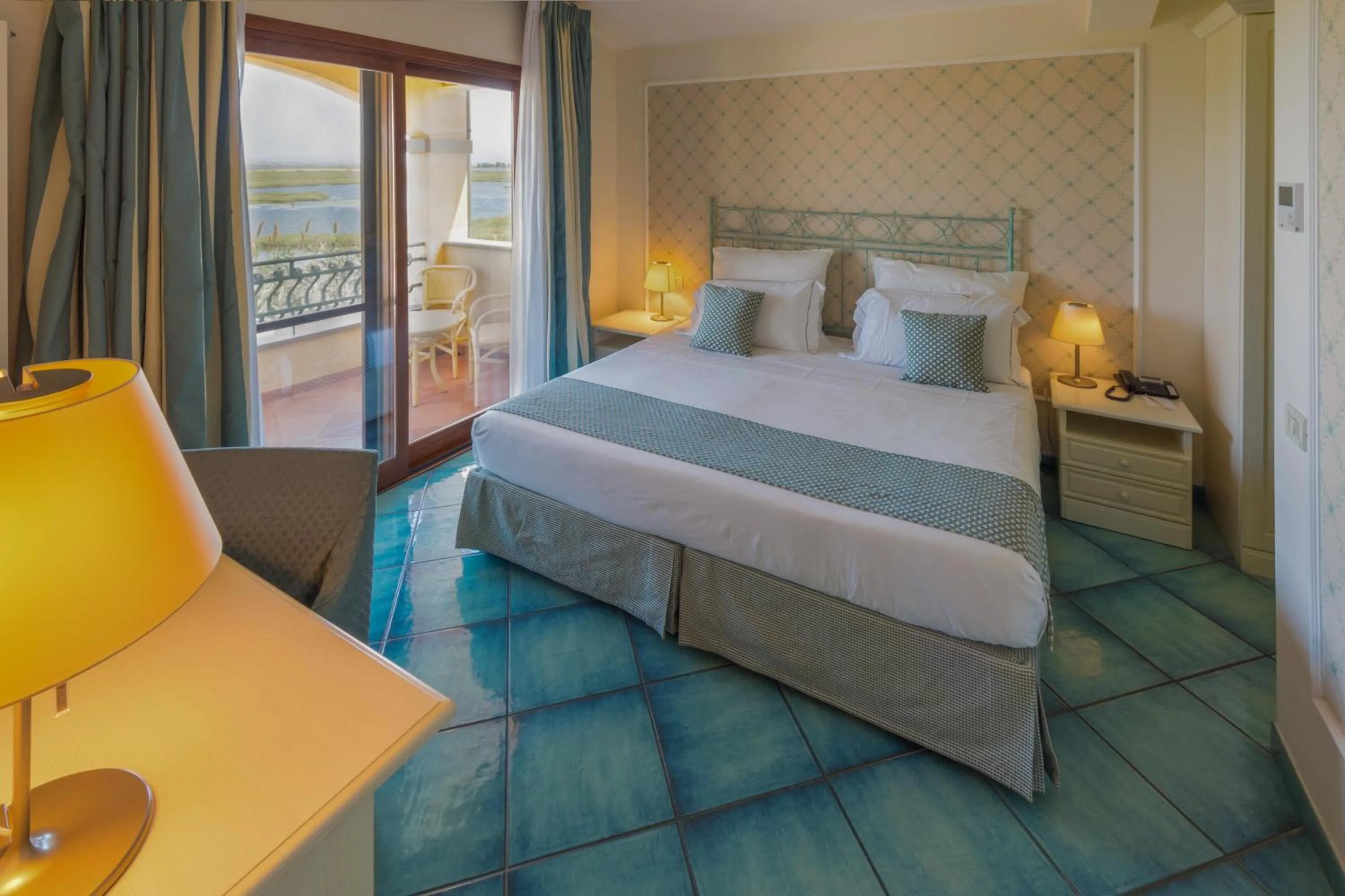 Bed in Hotel Santa Gilla