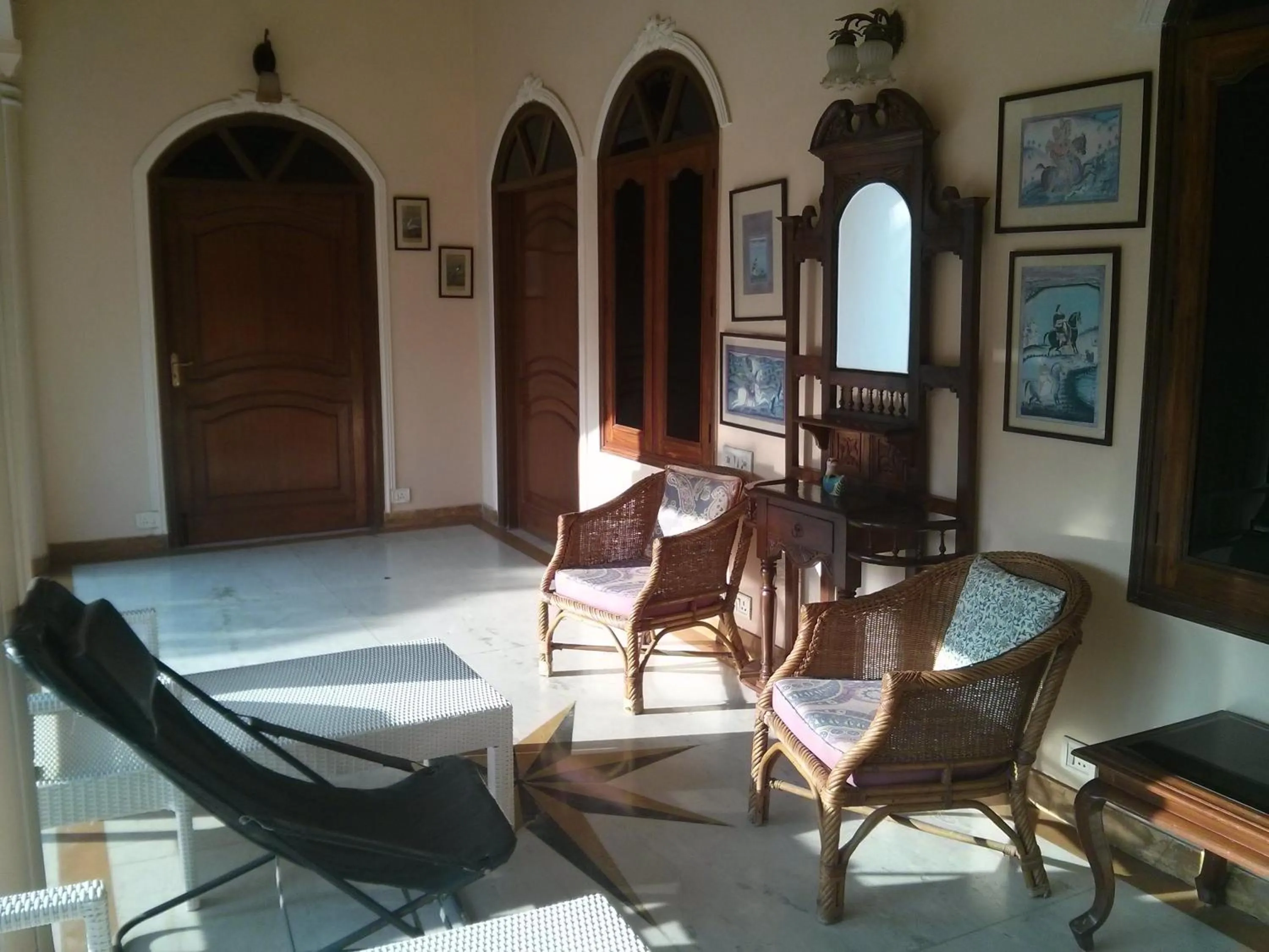 Seating area in Jasvilas