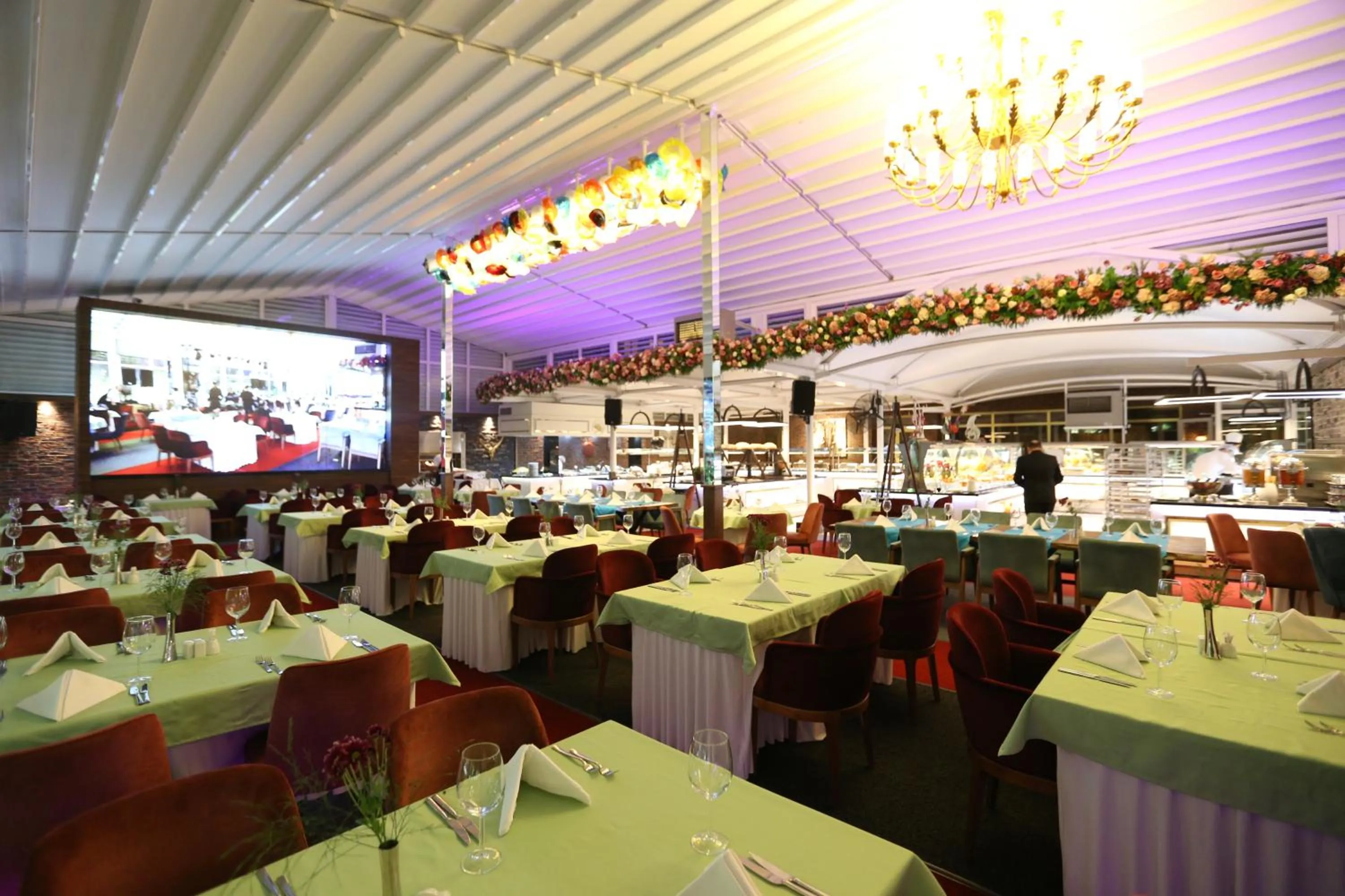 Buffet breakfast in Latanya Hotel Ankara