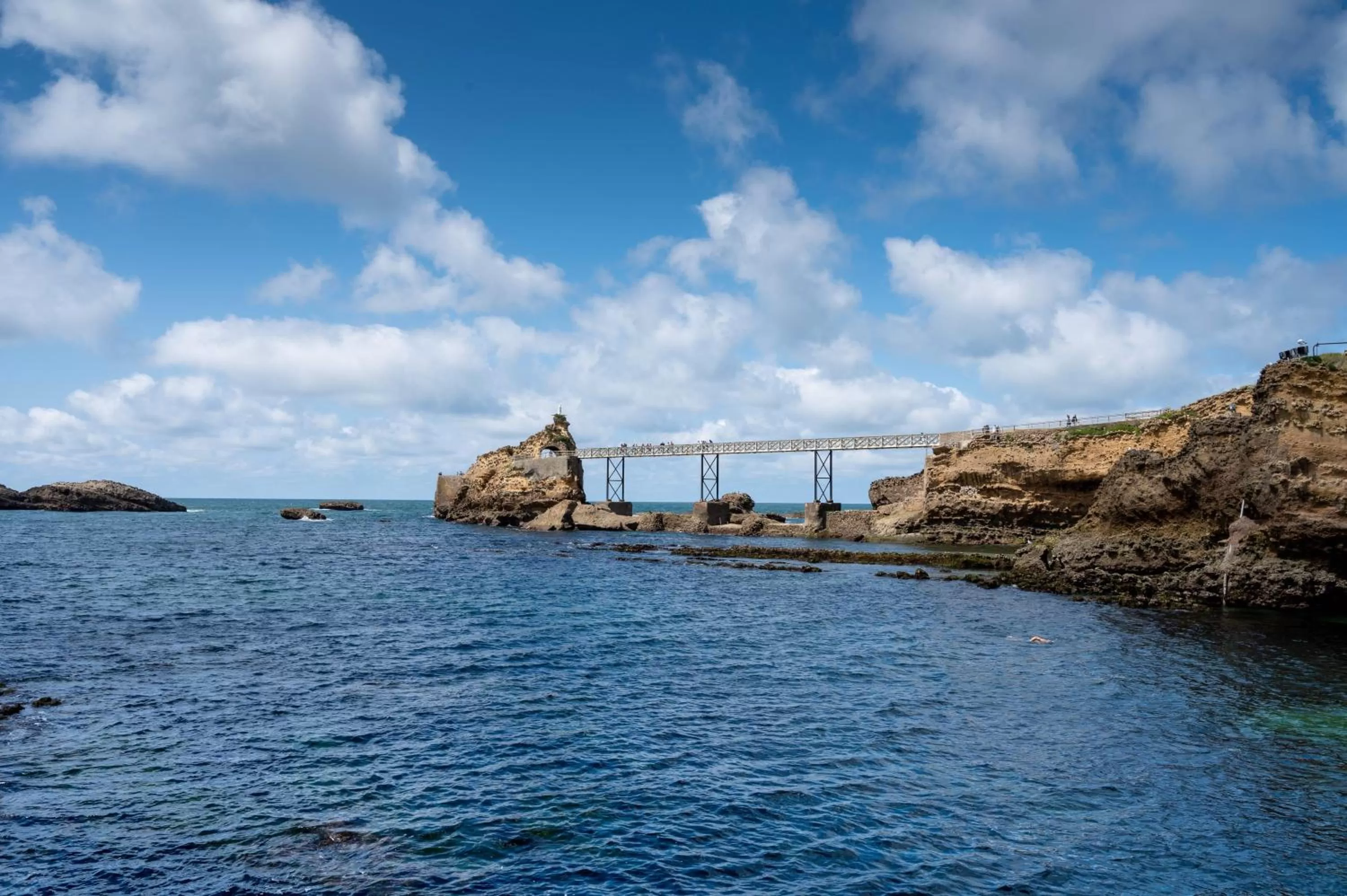 Sea view in Hôtel de La Plage