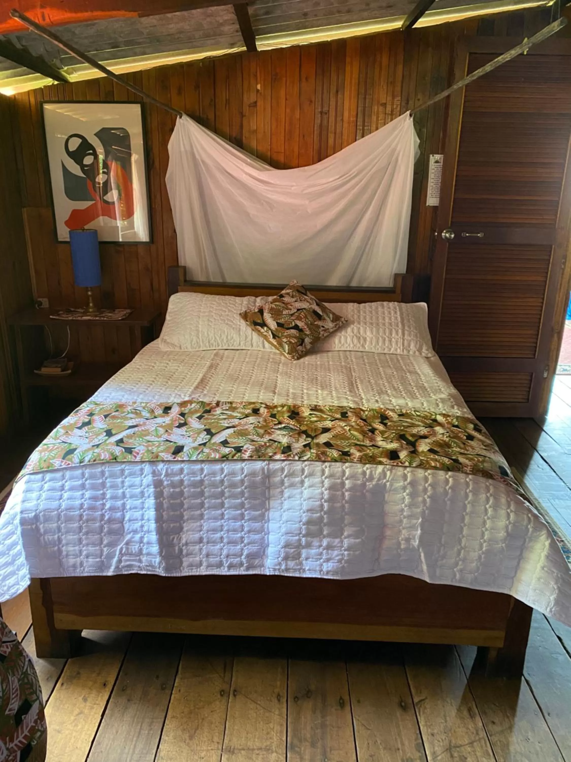 Bed in Posada Turística Rocas De Cabo Marzo