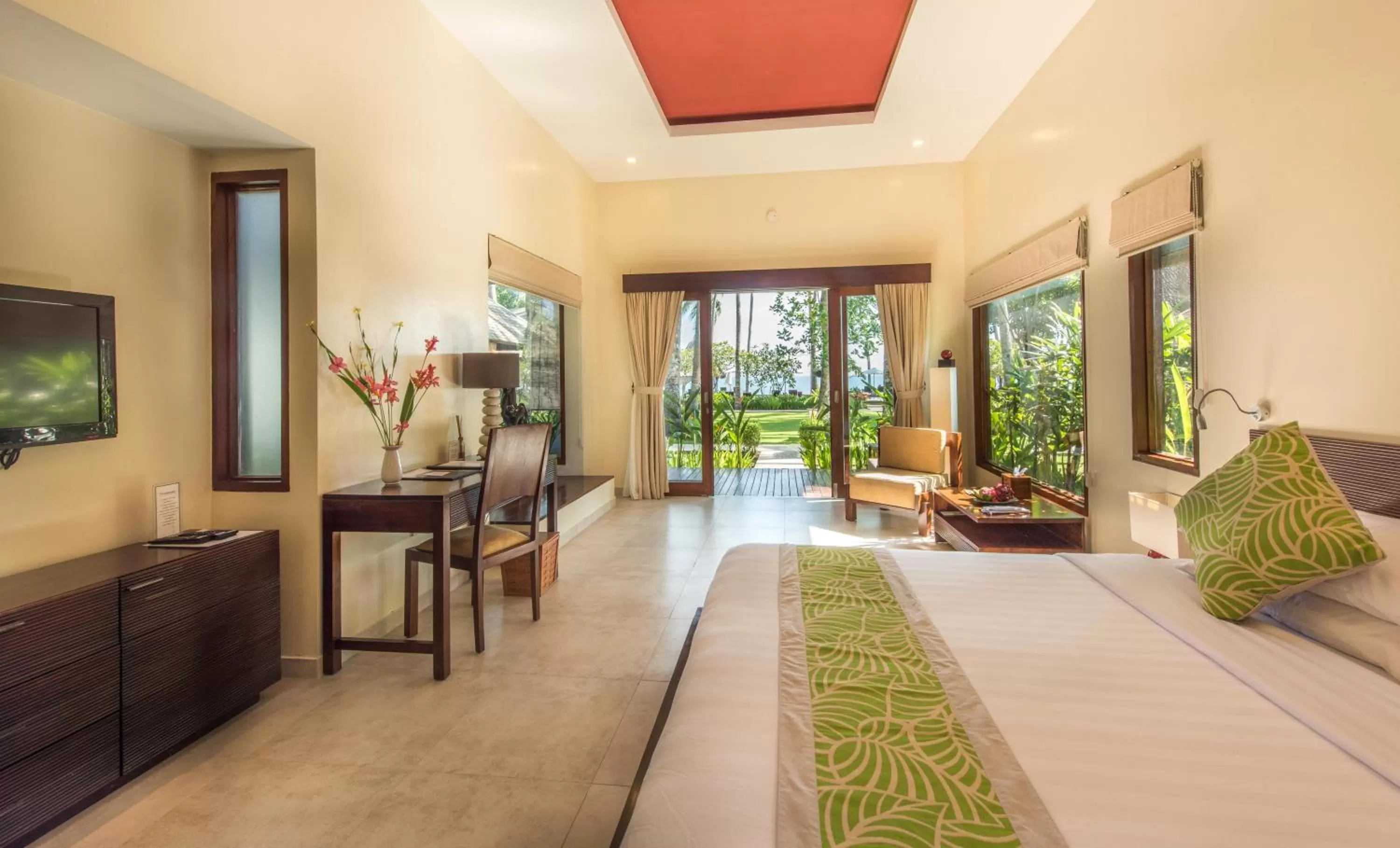 Bedroom, Bed in The Chandi Boutique Resort & Spa