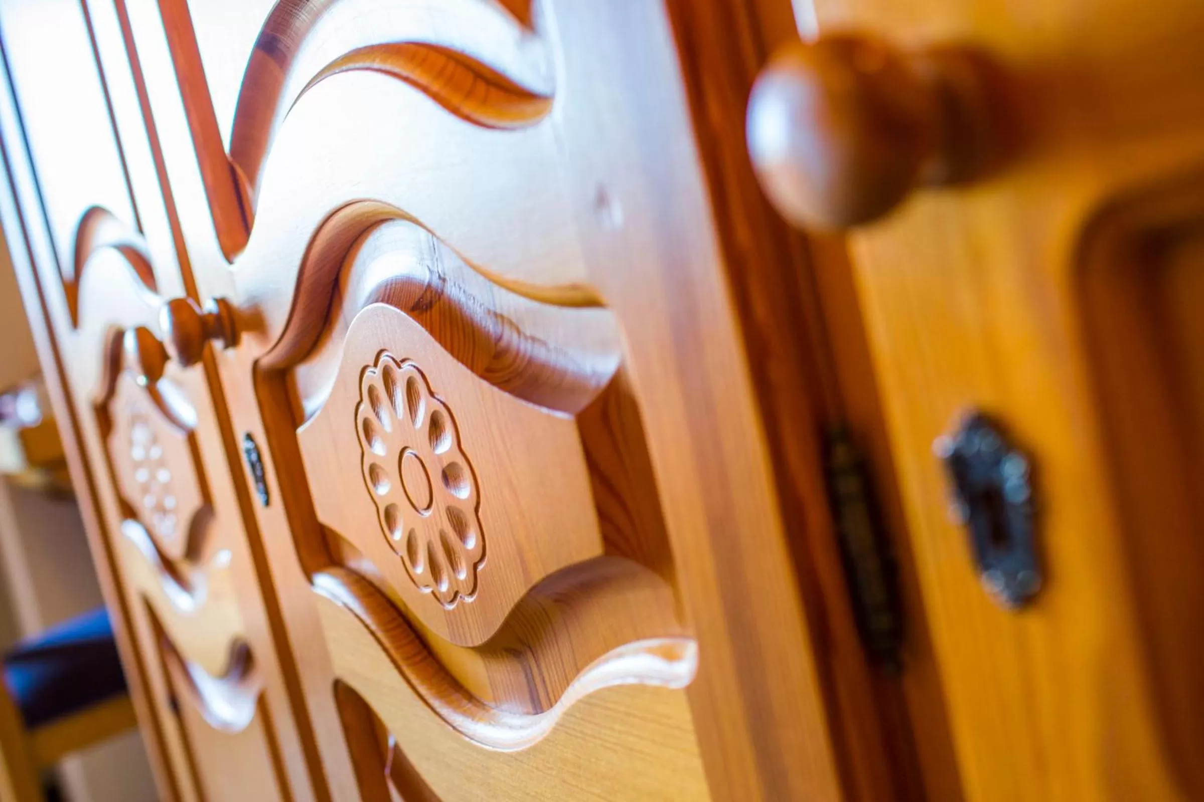 Decorative detail in Penzion Berc