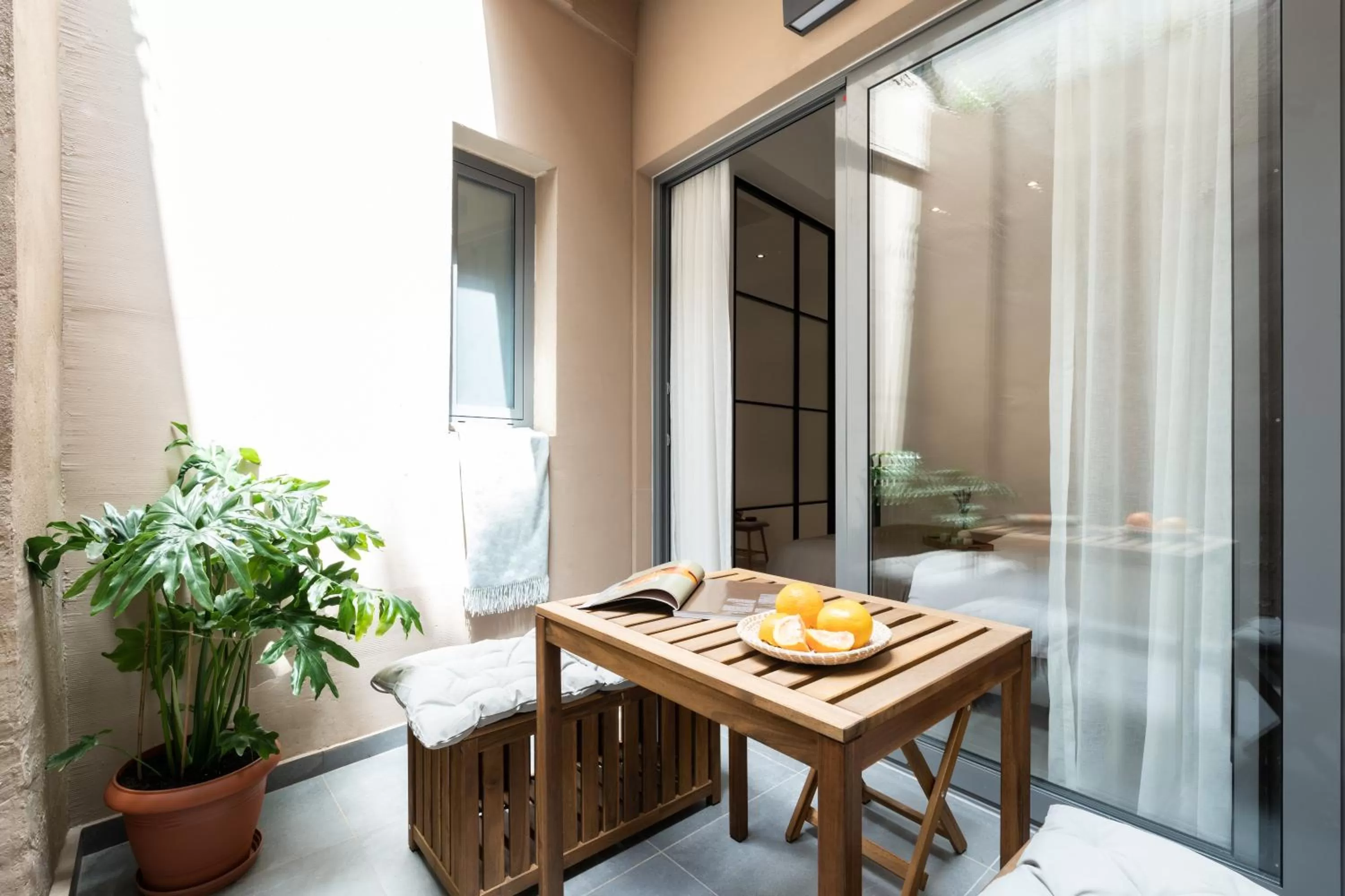 Balcony/Terrace in Play Psyri Athens a member of Brown Hotels