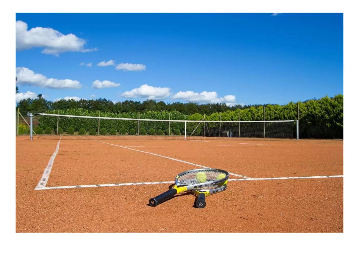Tennis court in Holmsminde