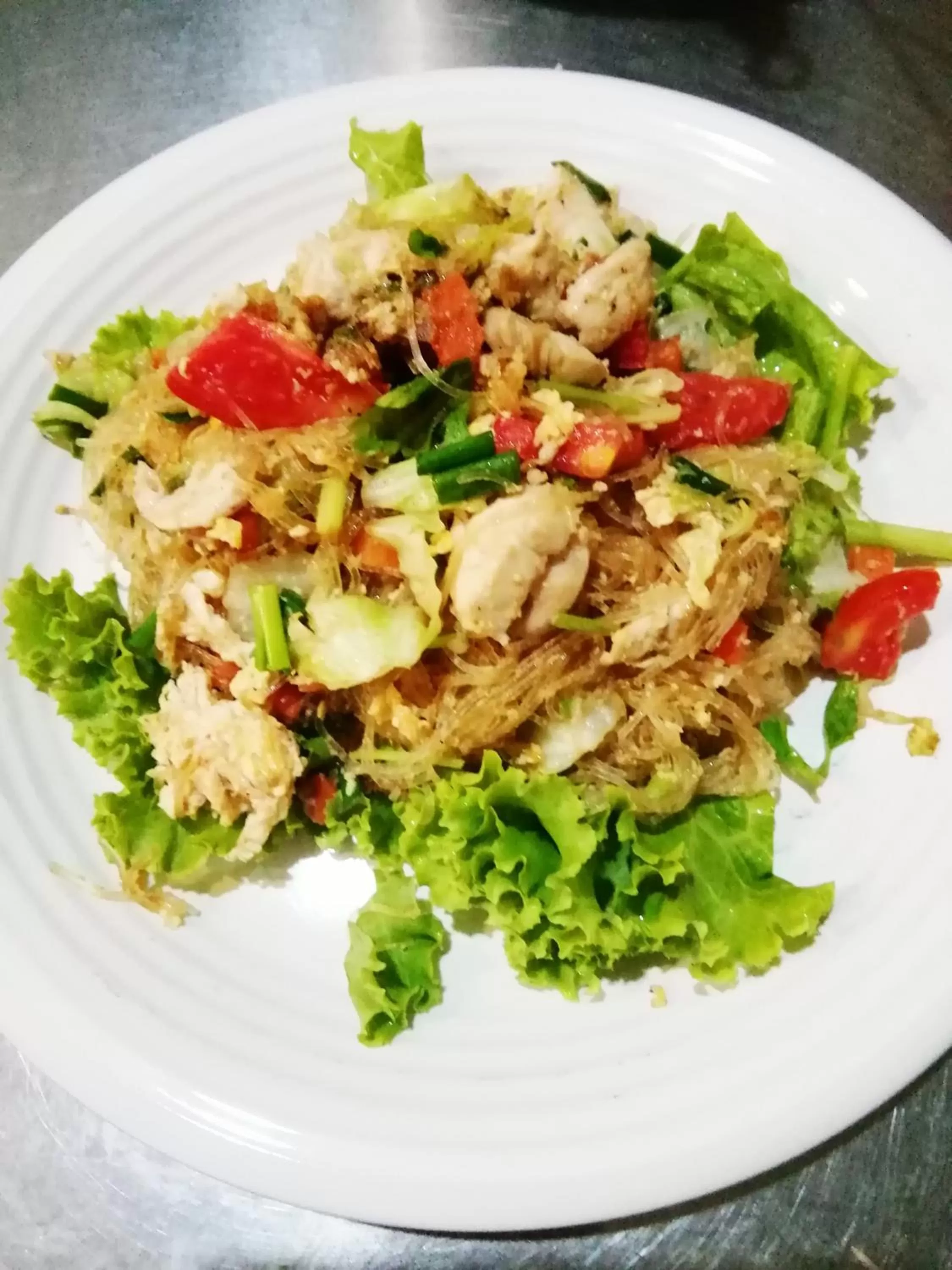 Food in The Cube Sathorn Boutique Hotel