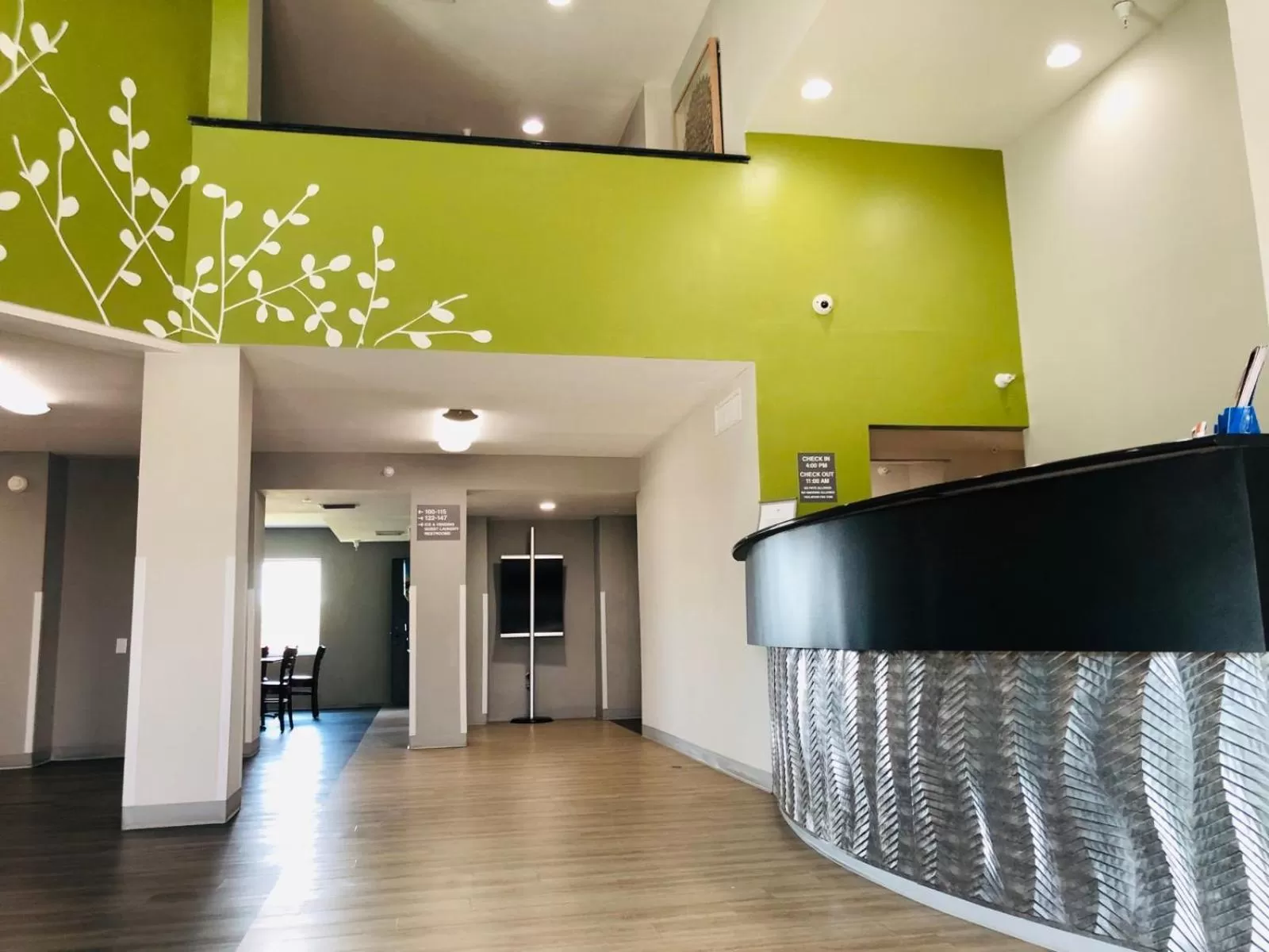 Lobby or reception in Hathaway Inn