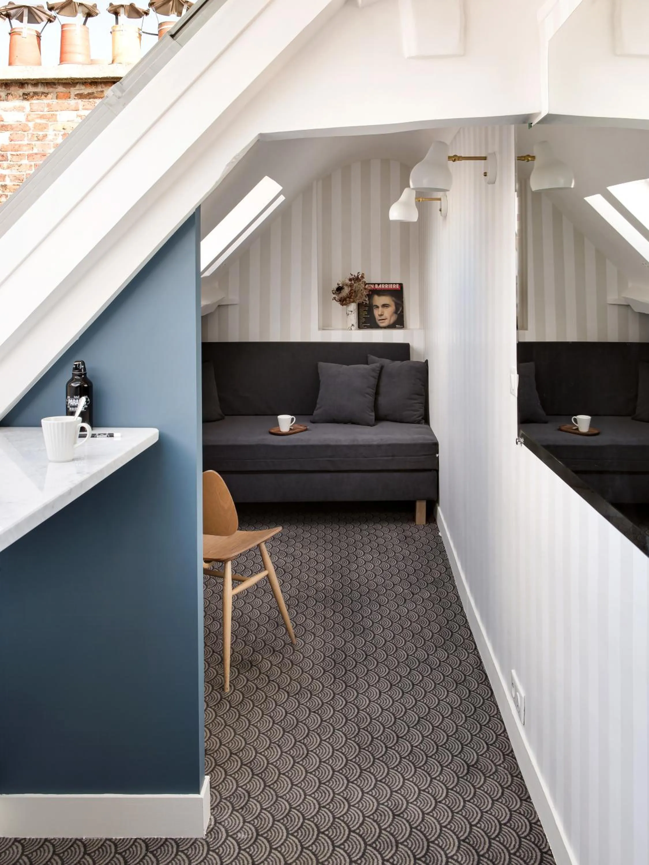 Bedroom in Hotel Paradis