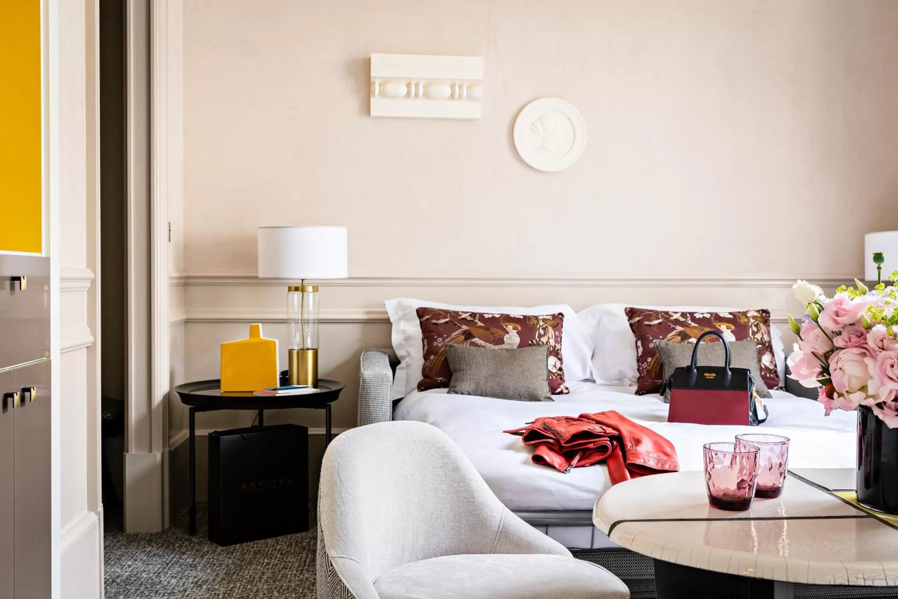 Photo of the whole room, Bed in Sofitel Le Scribe Paris Opera