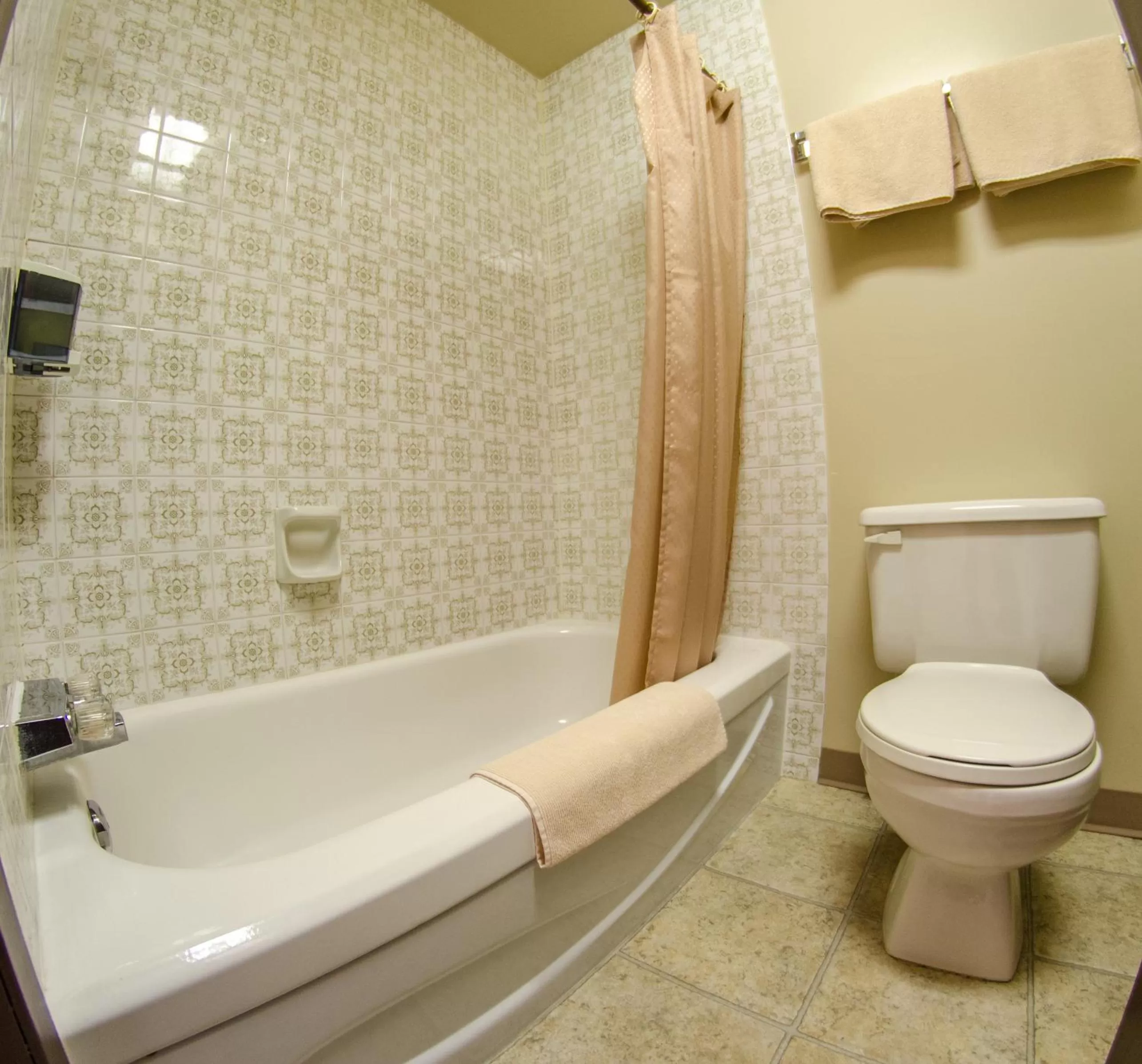 Bathroom in Plains Motel