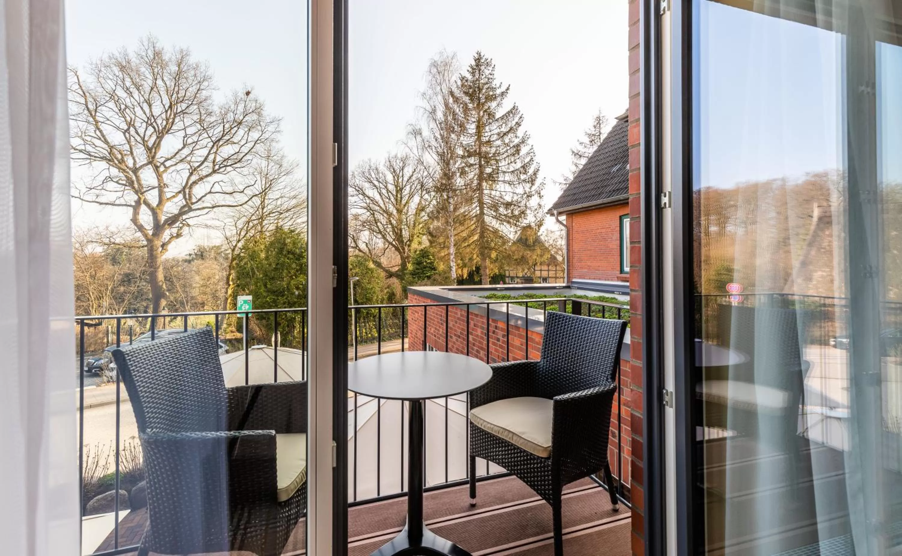Balcony/Terrace in Hotel Birke, Ringhotel Kiel