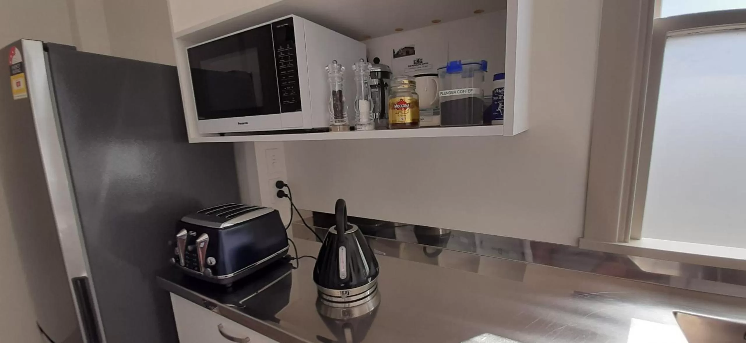 Coffee/tea facilities, Kitchen/Kitchenette in The Prospect of Howick Accommodation