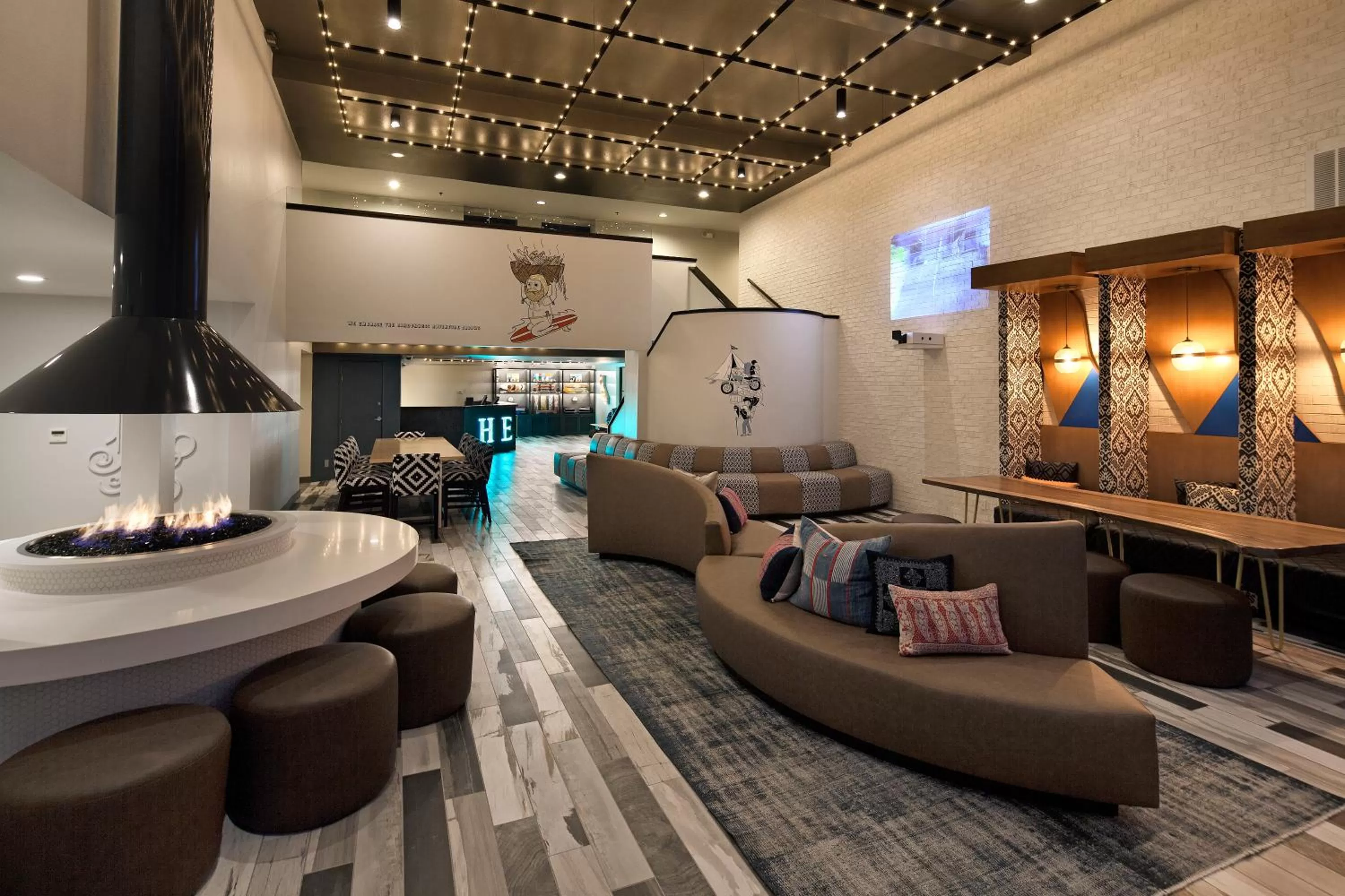 Lobby or reception in Hotel Hermosa