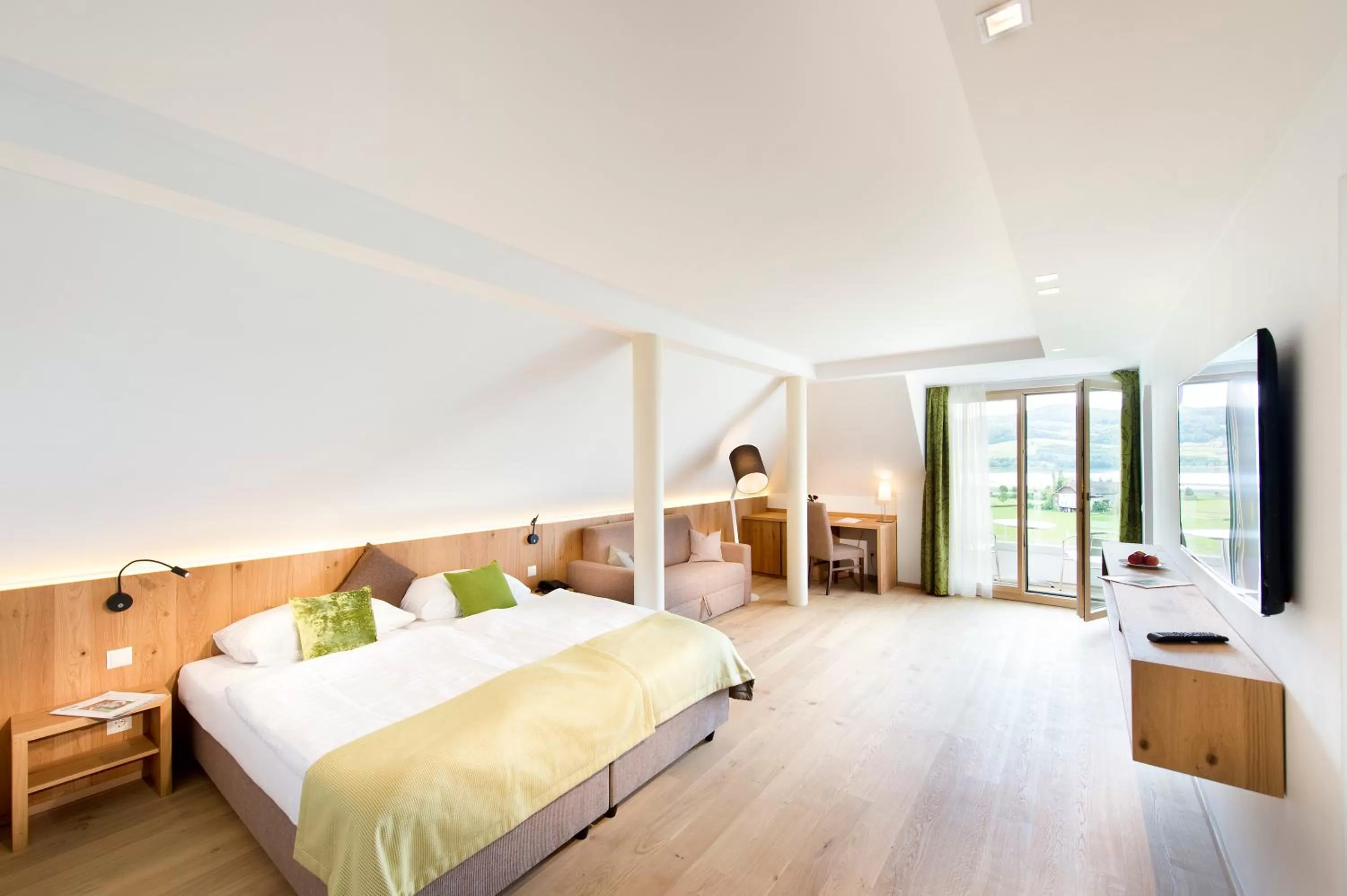 Bedroom, Bed in Hotel Walkner