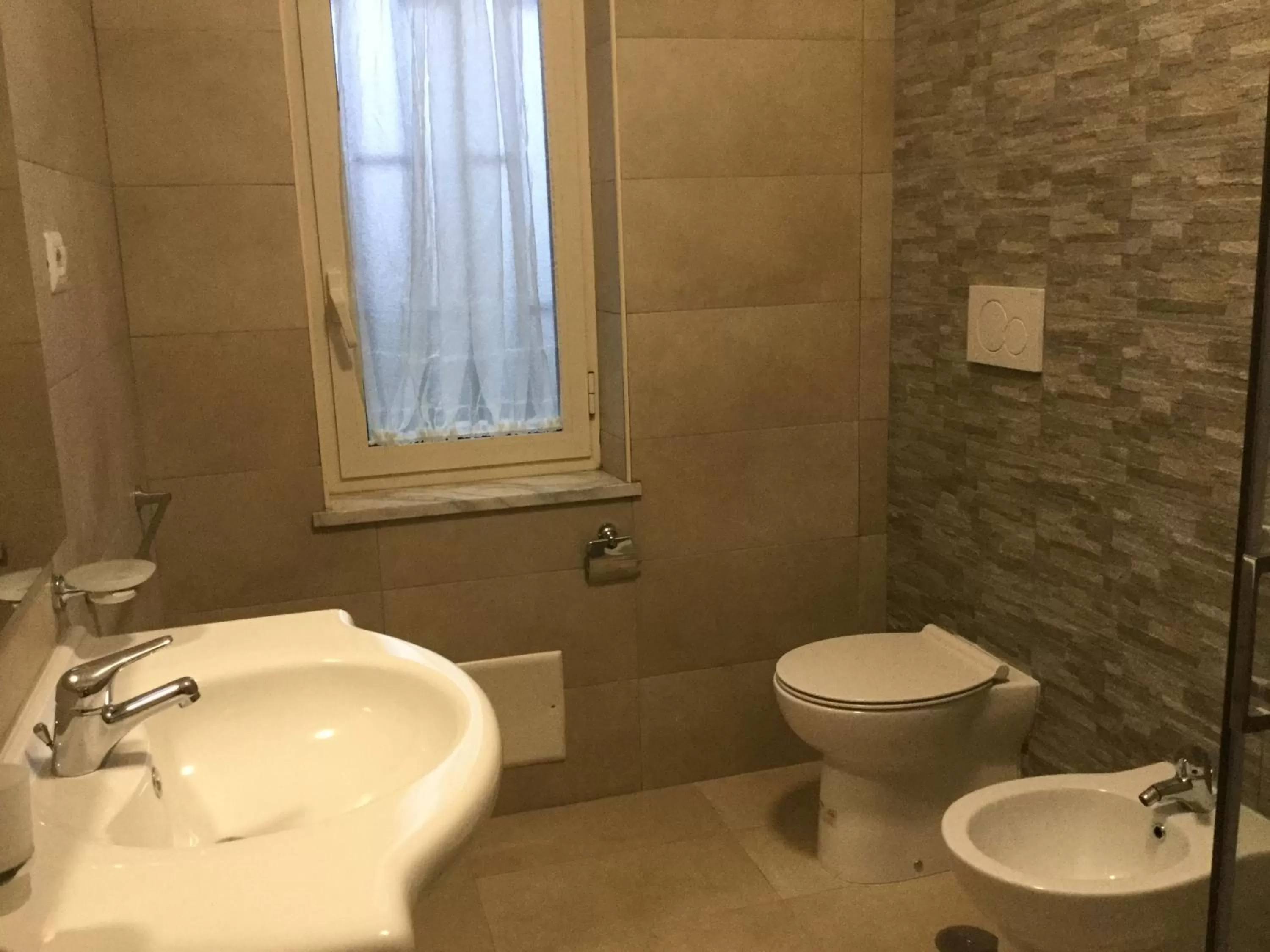 Bathroom in Maria's home