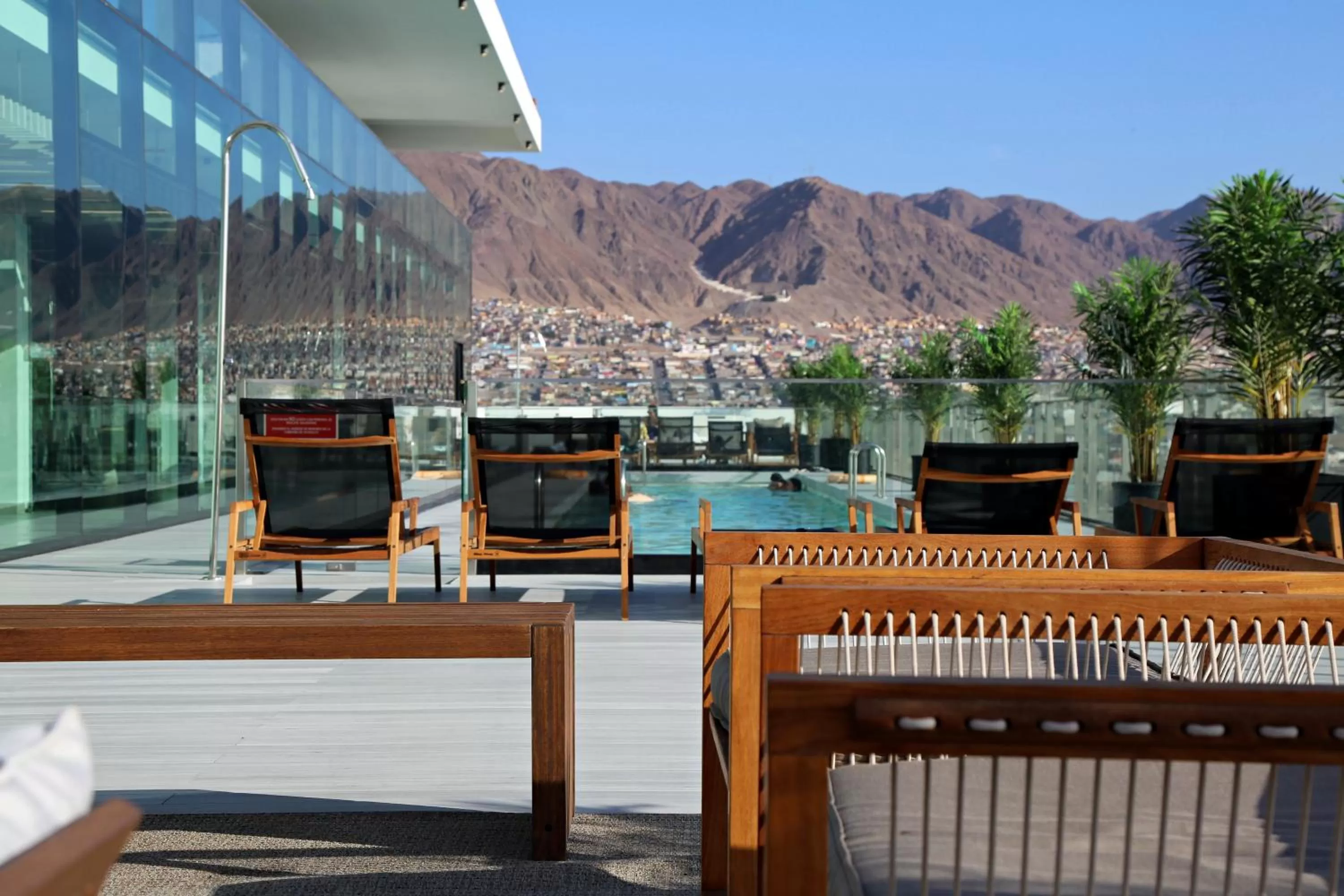 Balcony/Terrace, Mountain View in EcoApart Antofagasta