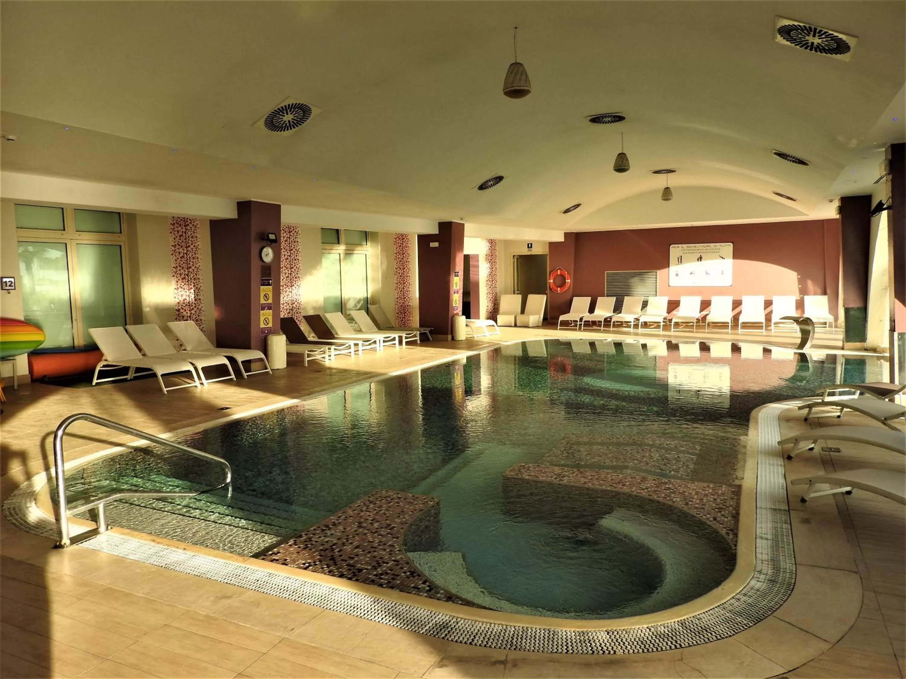 Pool view in Yes Hotel Touring & SPA