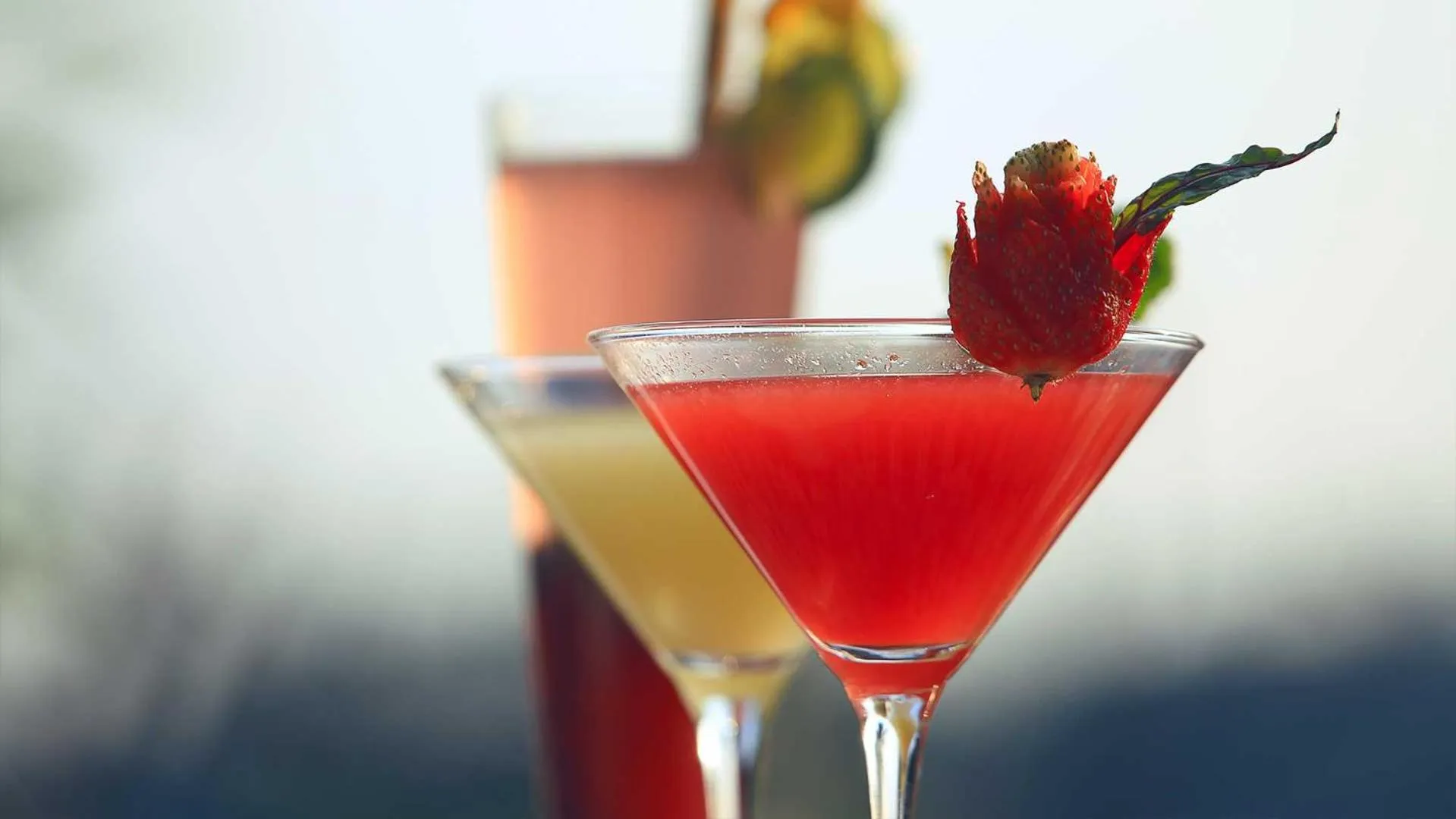 Drinks in Puri Saron Senggigi Hotel