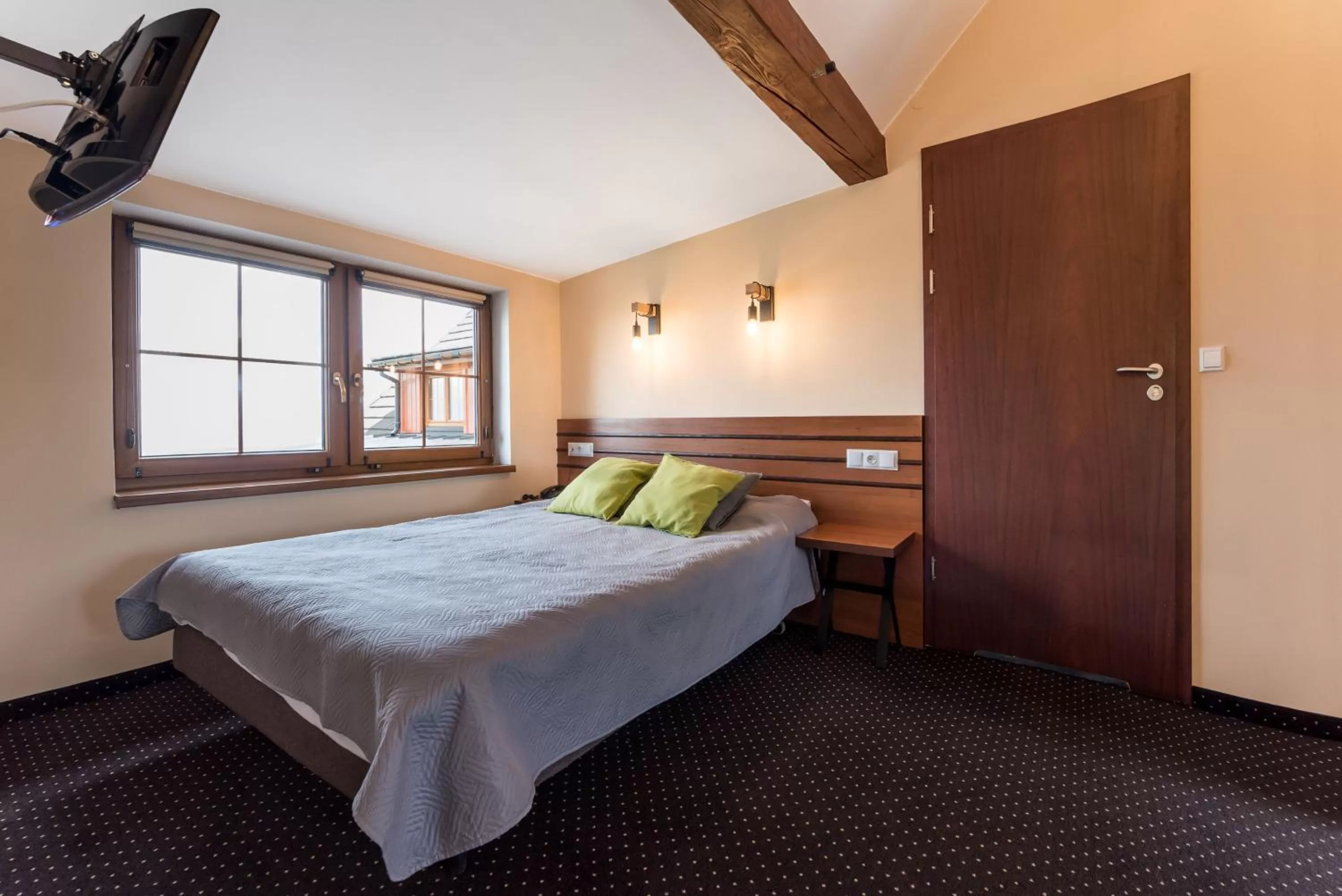 Bed in Hotel Beskidzki Raj Medical SPA