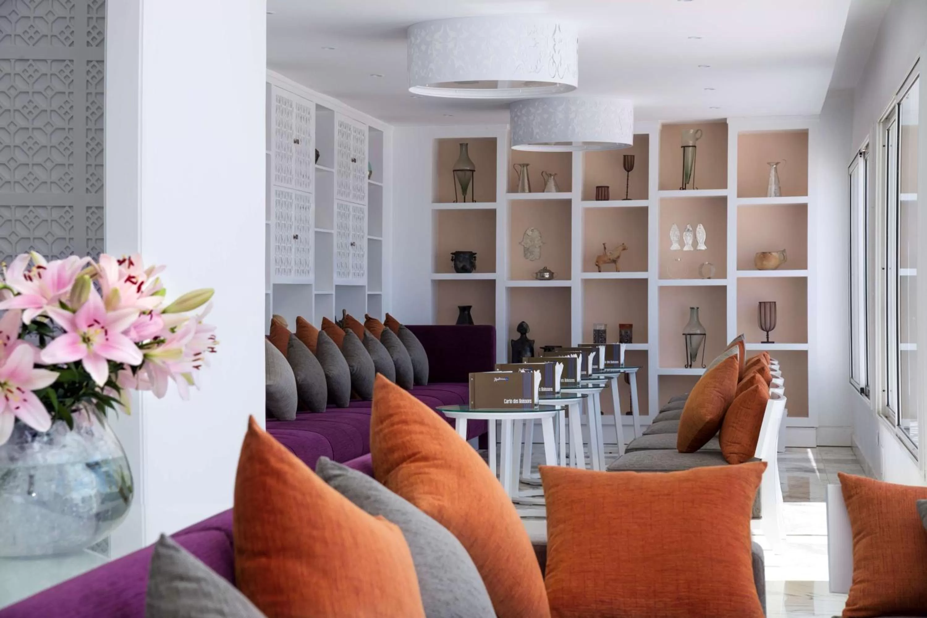 Lobby or reception in Radisson Blu Resort & Thalasso Hammamet