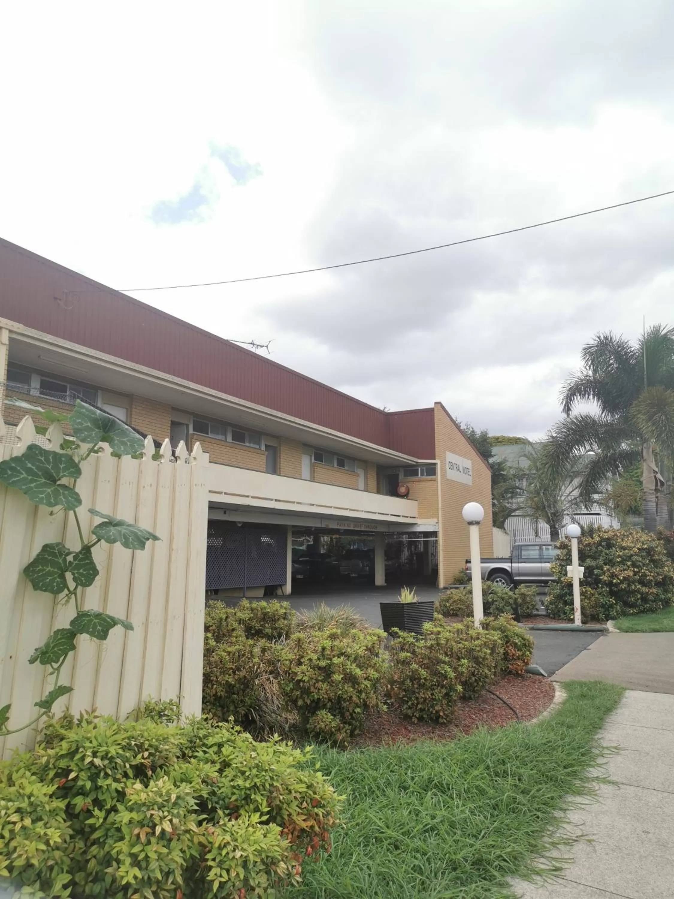 Property building in Central Motel Ipswich