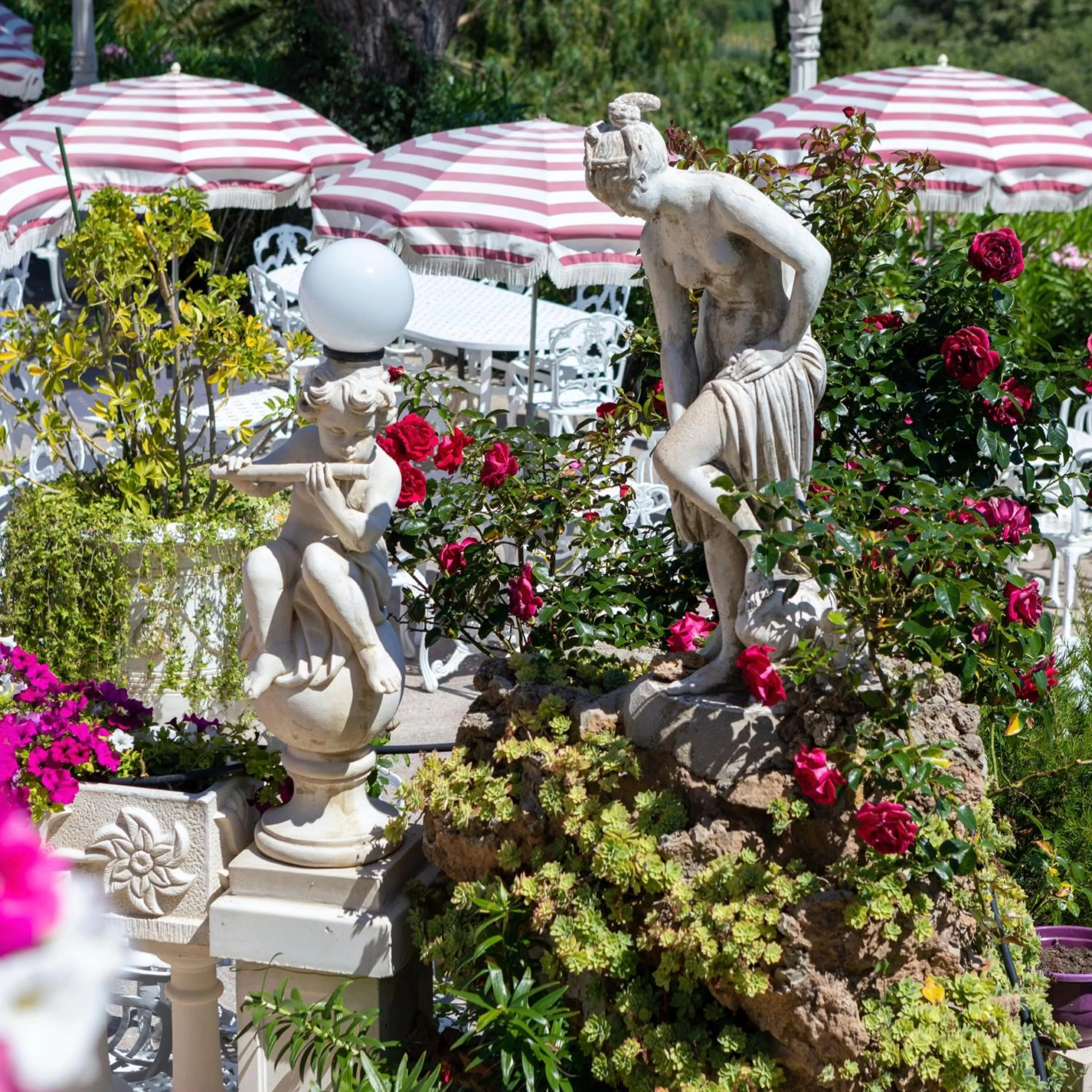 Garden in Le Château de Mei Lese