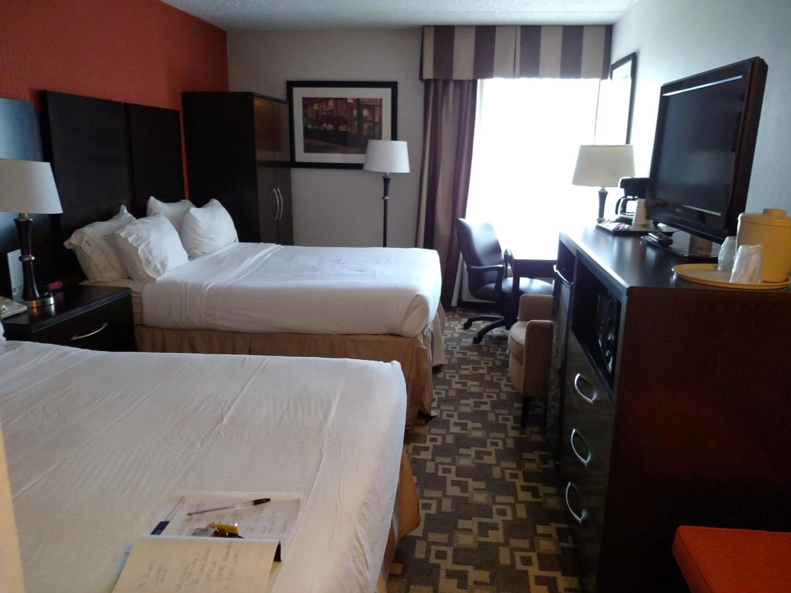 Queen Room with Two Queen Beds - Non-Smoking in Holiday Inn Express Wilkes Barre East, an IHG Hotel