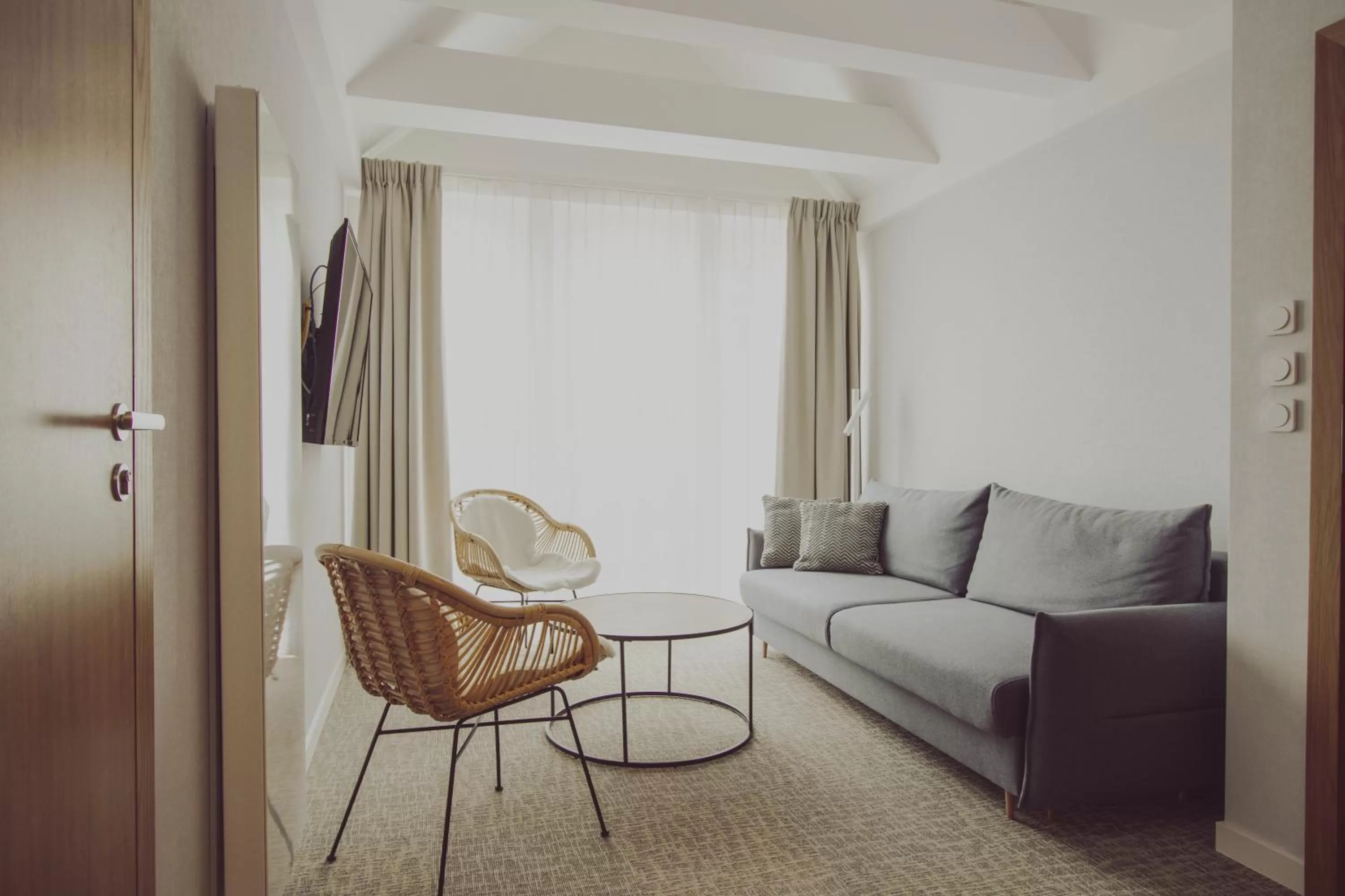 Living room, Seating Area in Hotel Zhong Hua