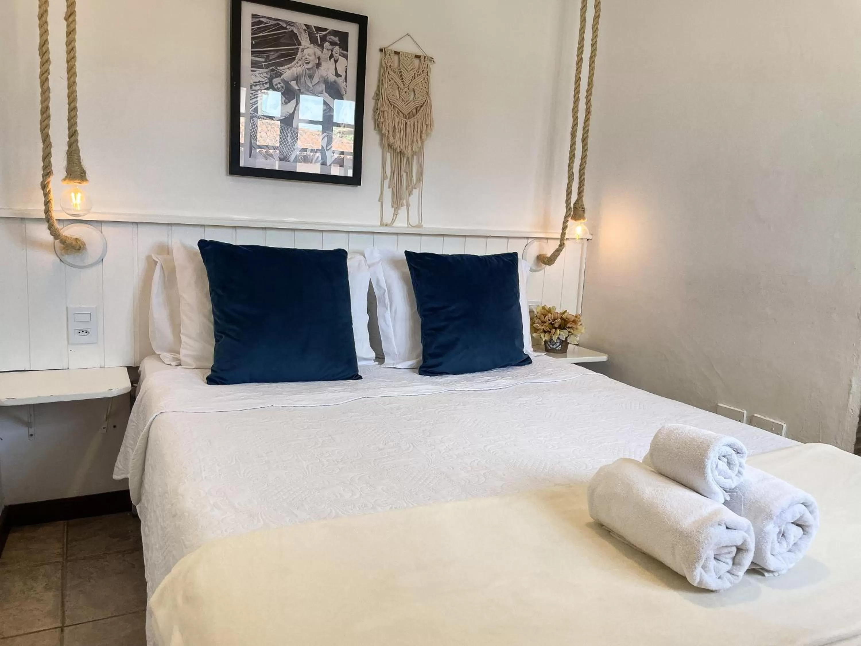 Decorative detail, Bed in Pousada Marittima