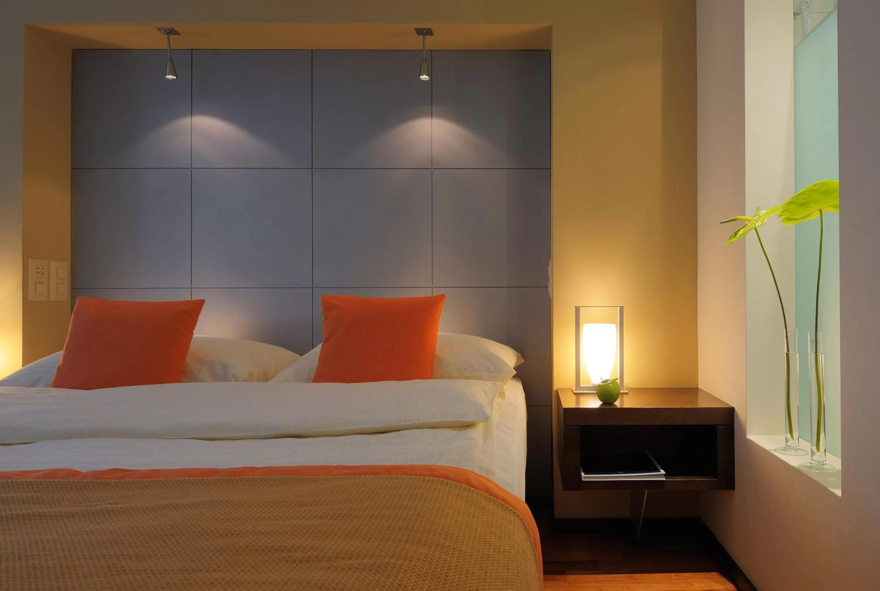 Bed in Radisson Blu Hotel, St. Gallen