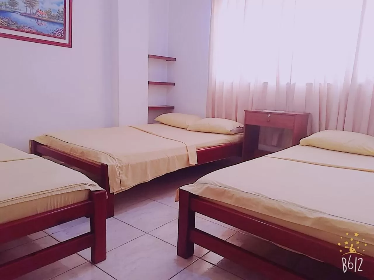 Bed in Hotel Real Pólux