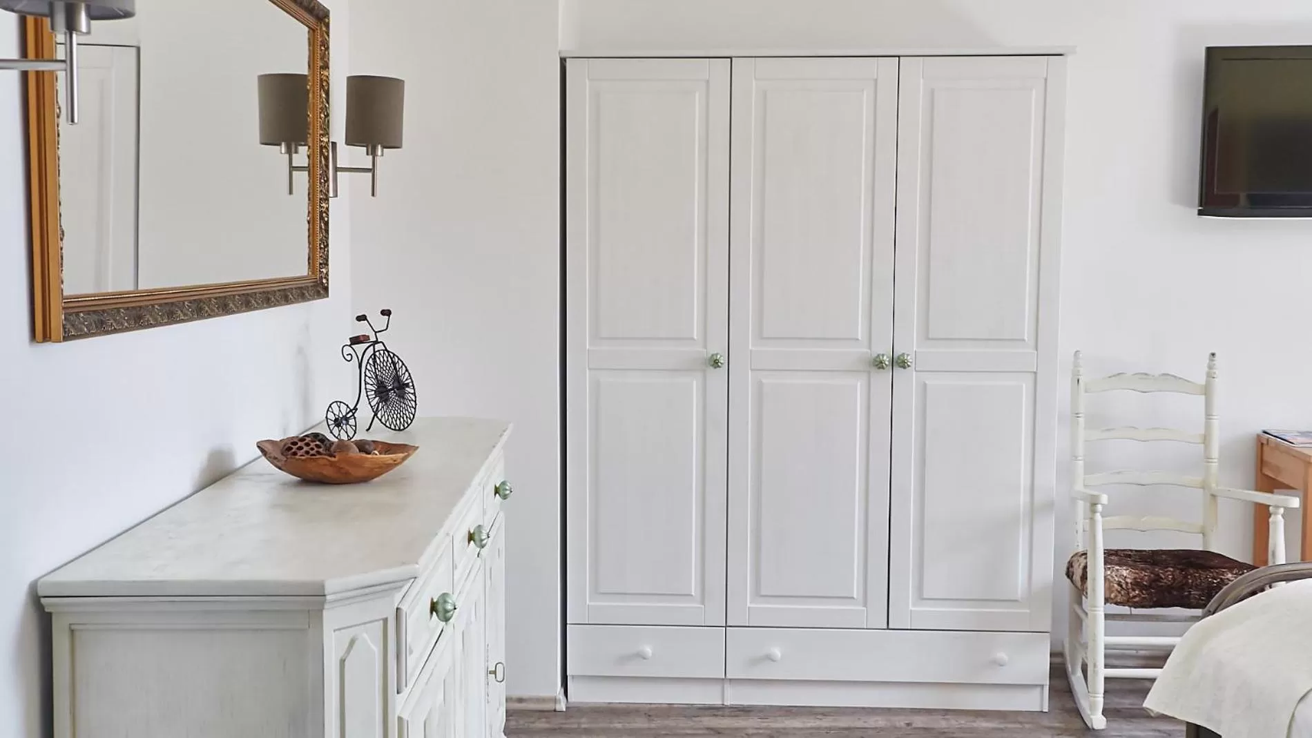 Living room, Bed in Hotel 3 Könige