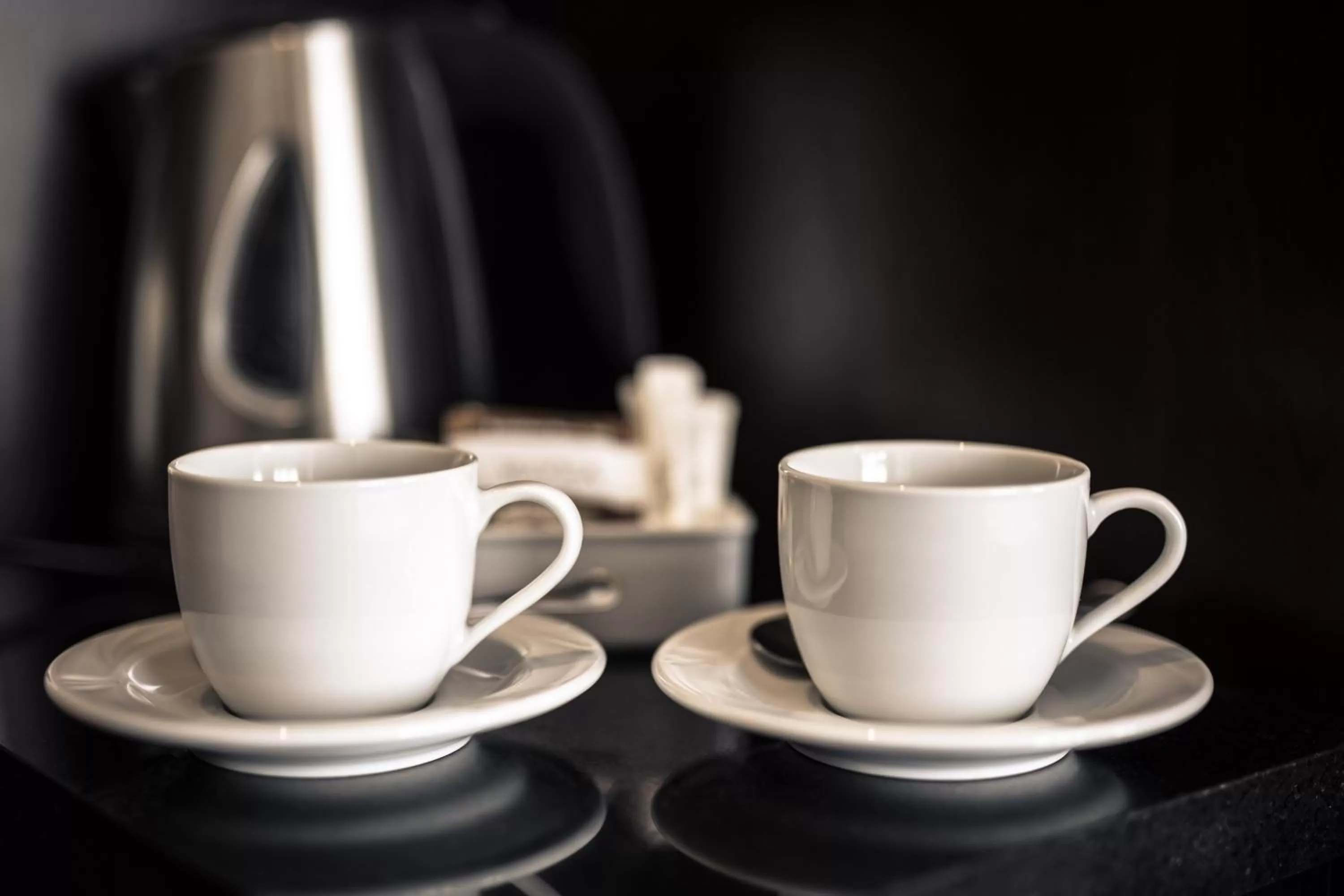 Coffee/tea facilities in Hotel Leśny