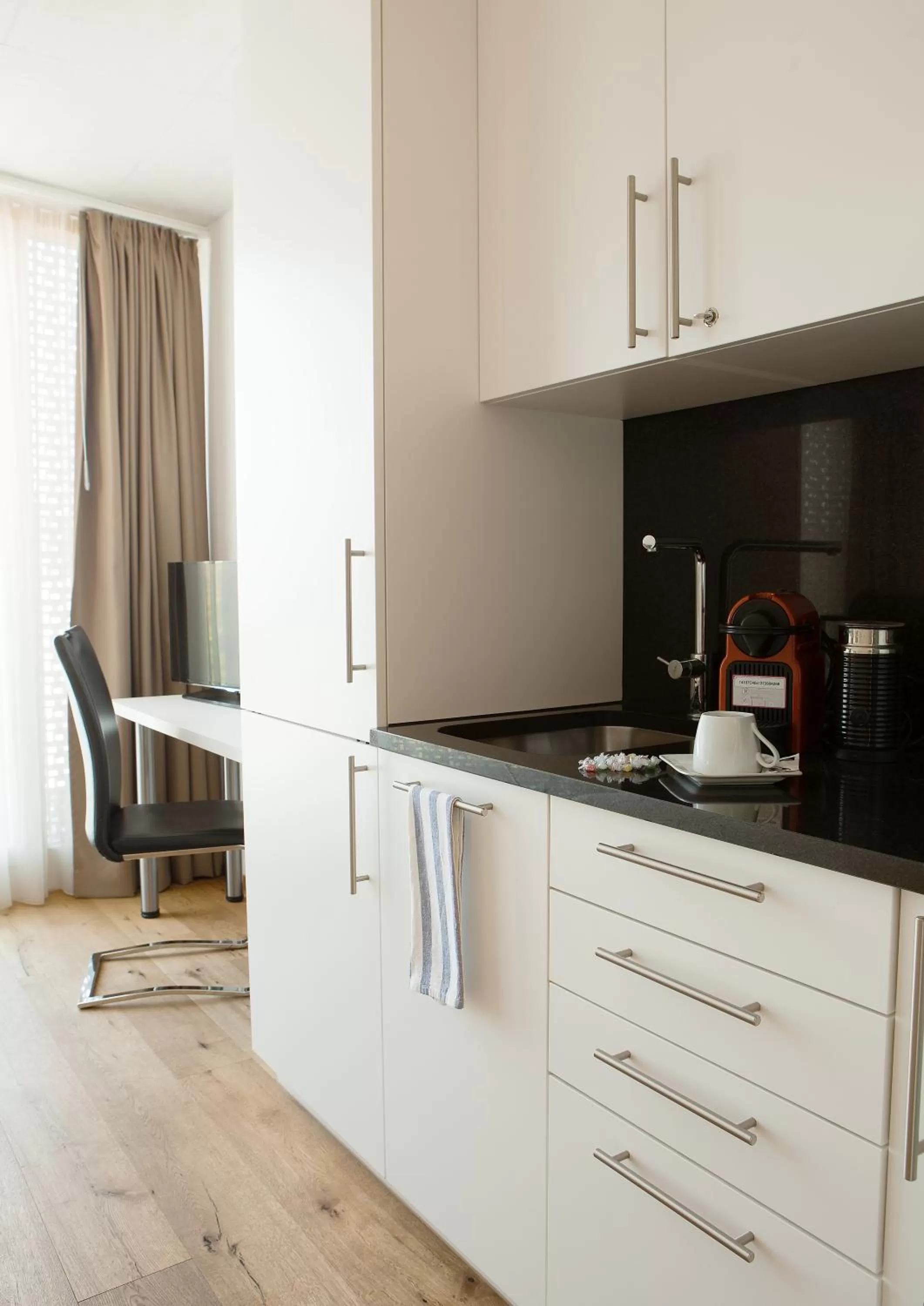 Kitchen or kitchenette in Residence Appartements