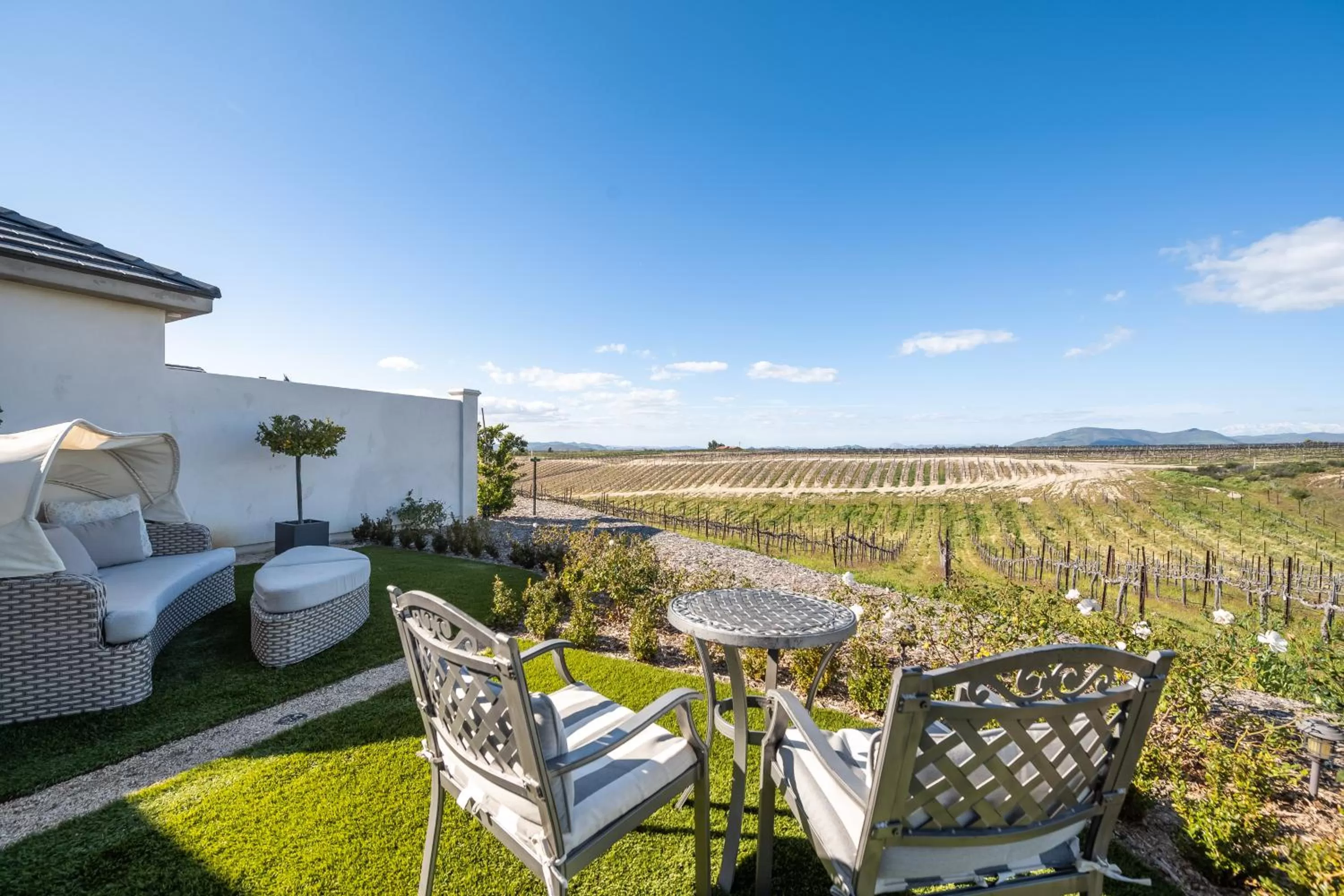 Patio in Domaine Chardonnay