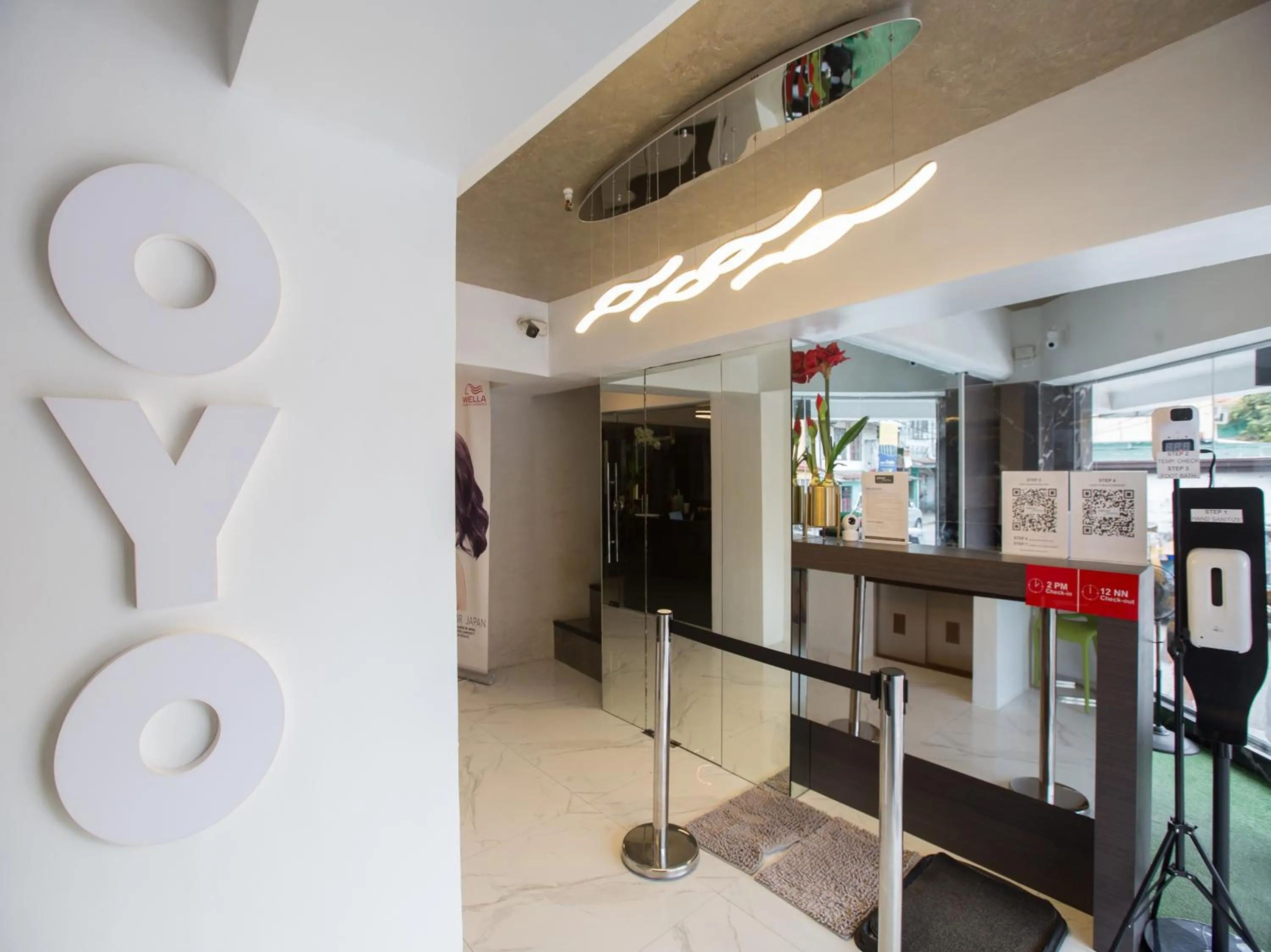 Lobby or reception in Circuit Hostel