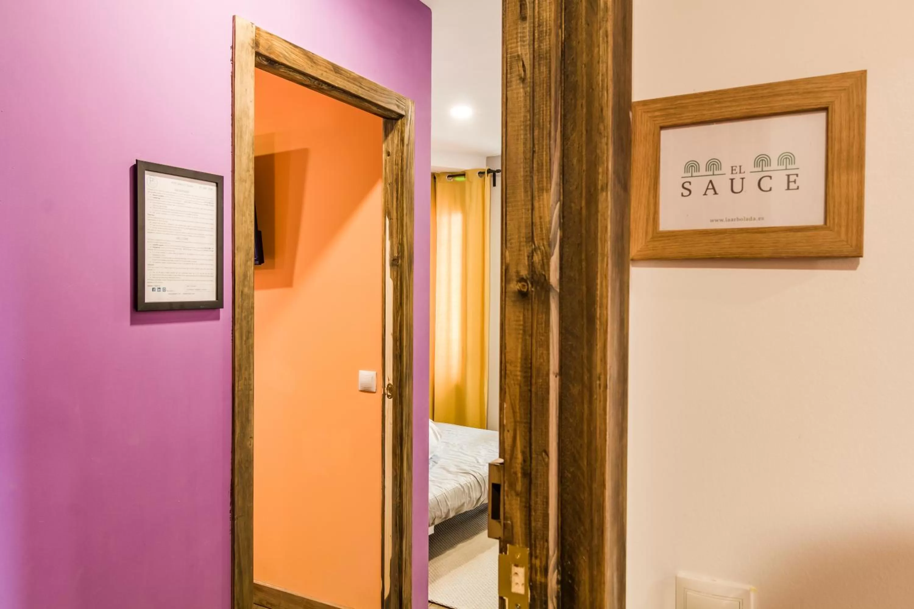 Lobby or reception, Bed in La Arbolada