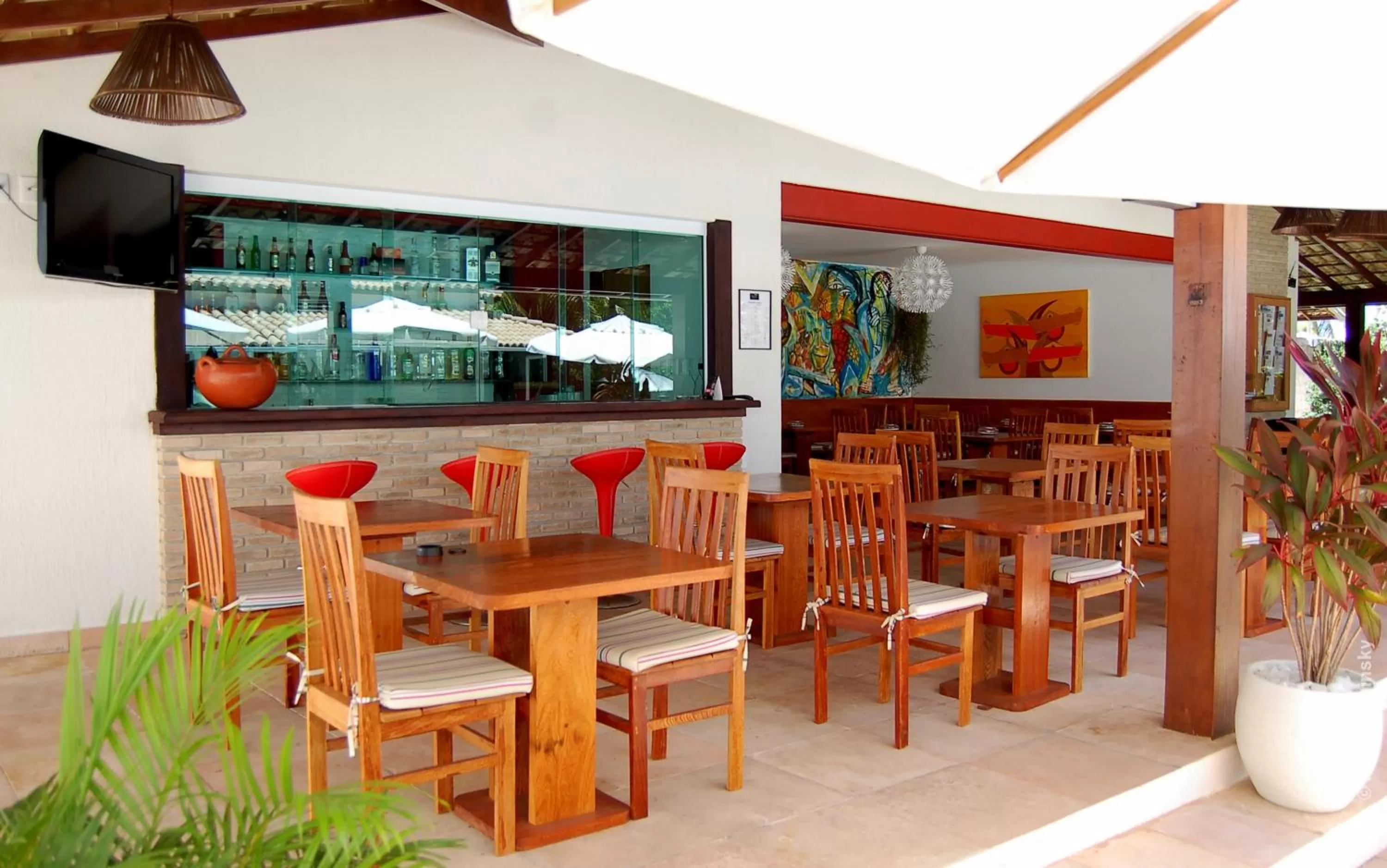 Day, Restaurant/Places to Eat in Hotel Pousada Salvador Paradise