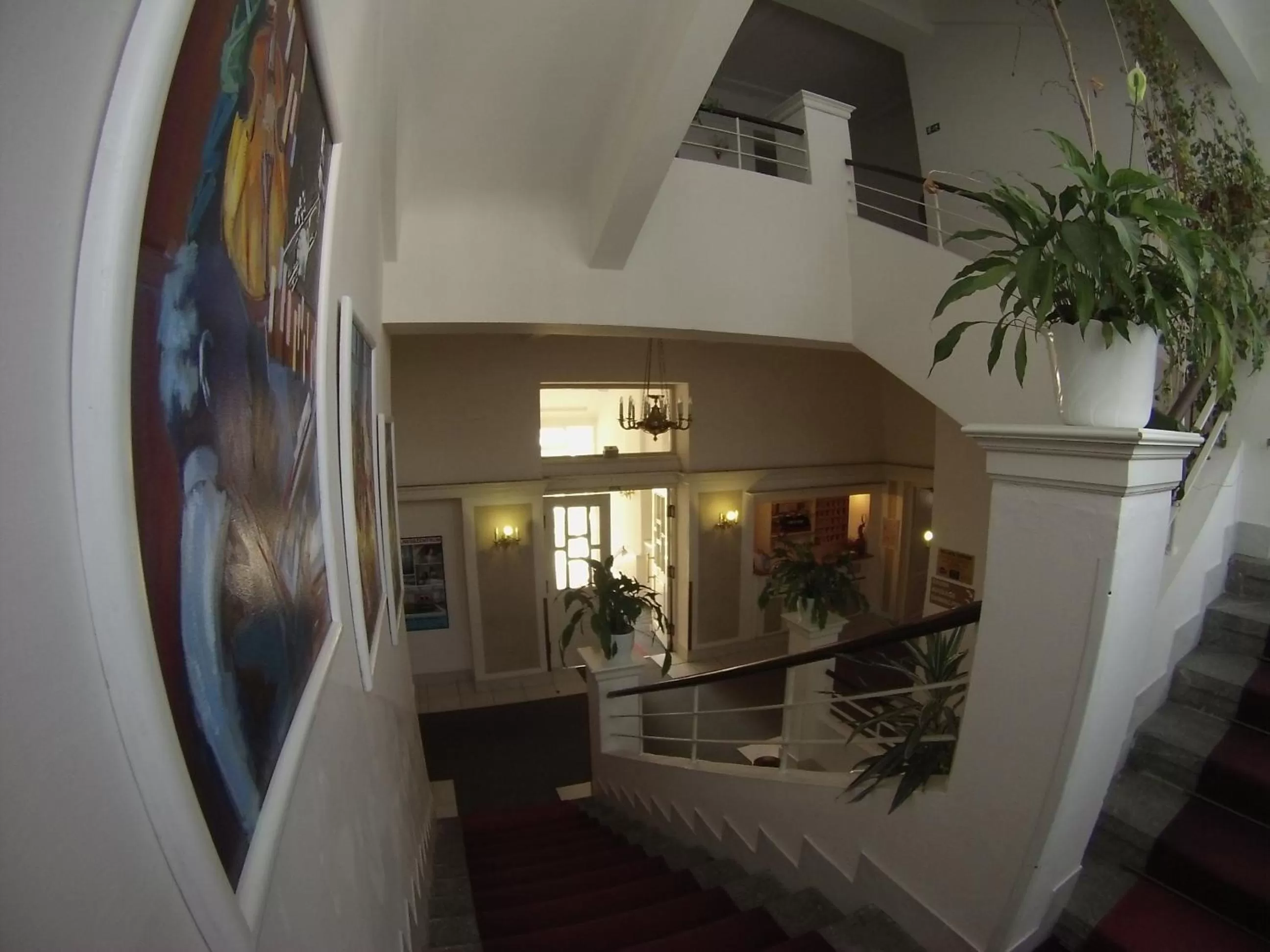 Lobby or reception in Wellness Hotel Central