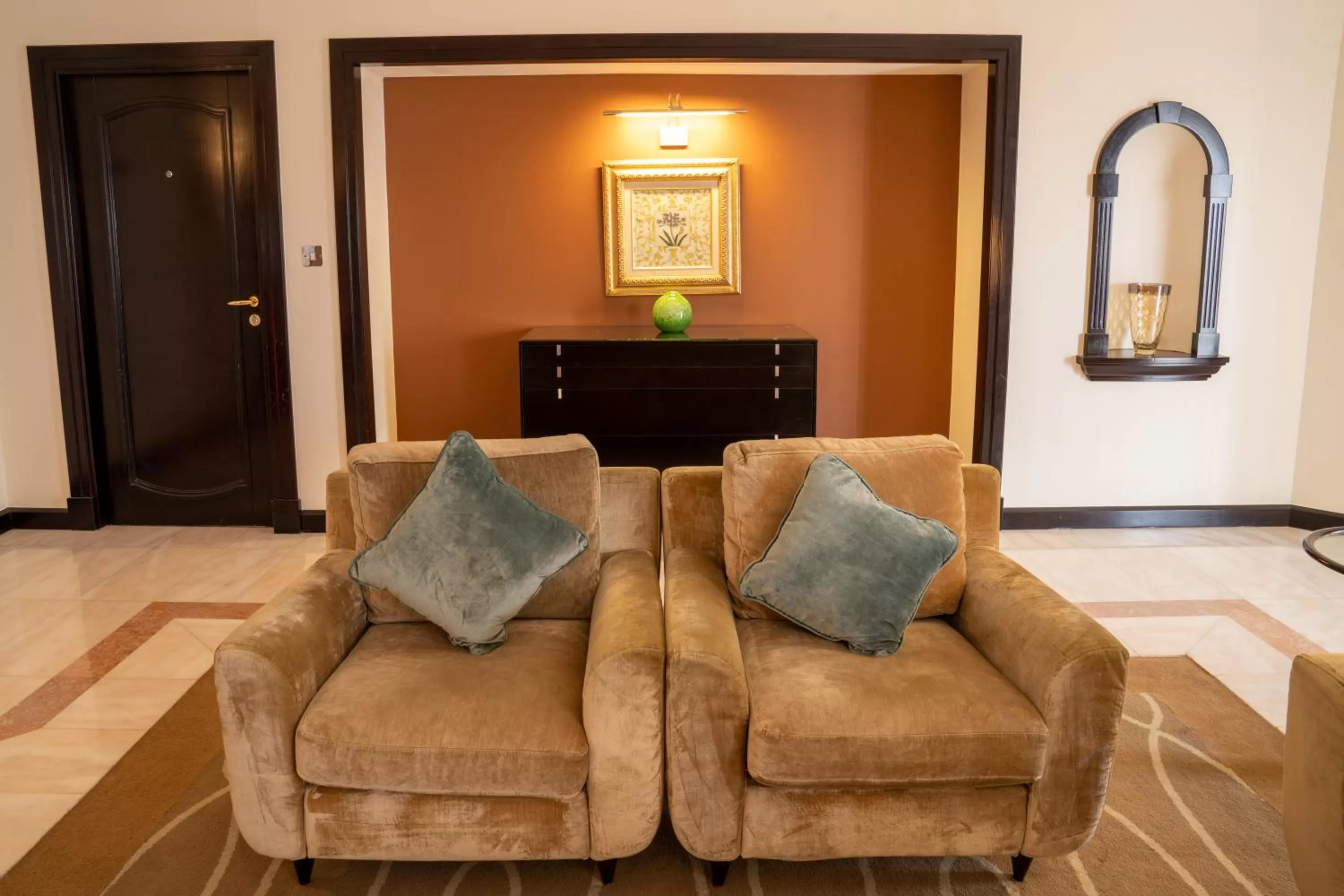 Seating area in Danat Al Ain Resort