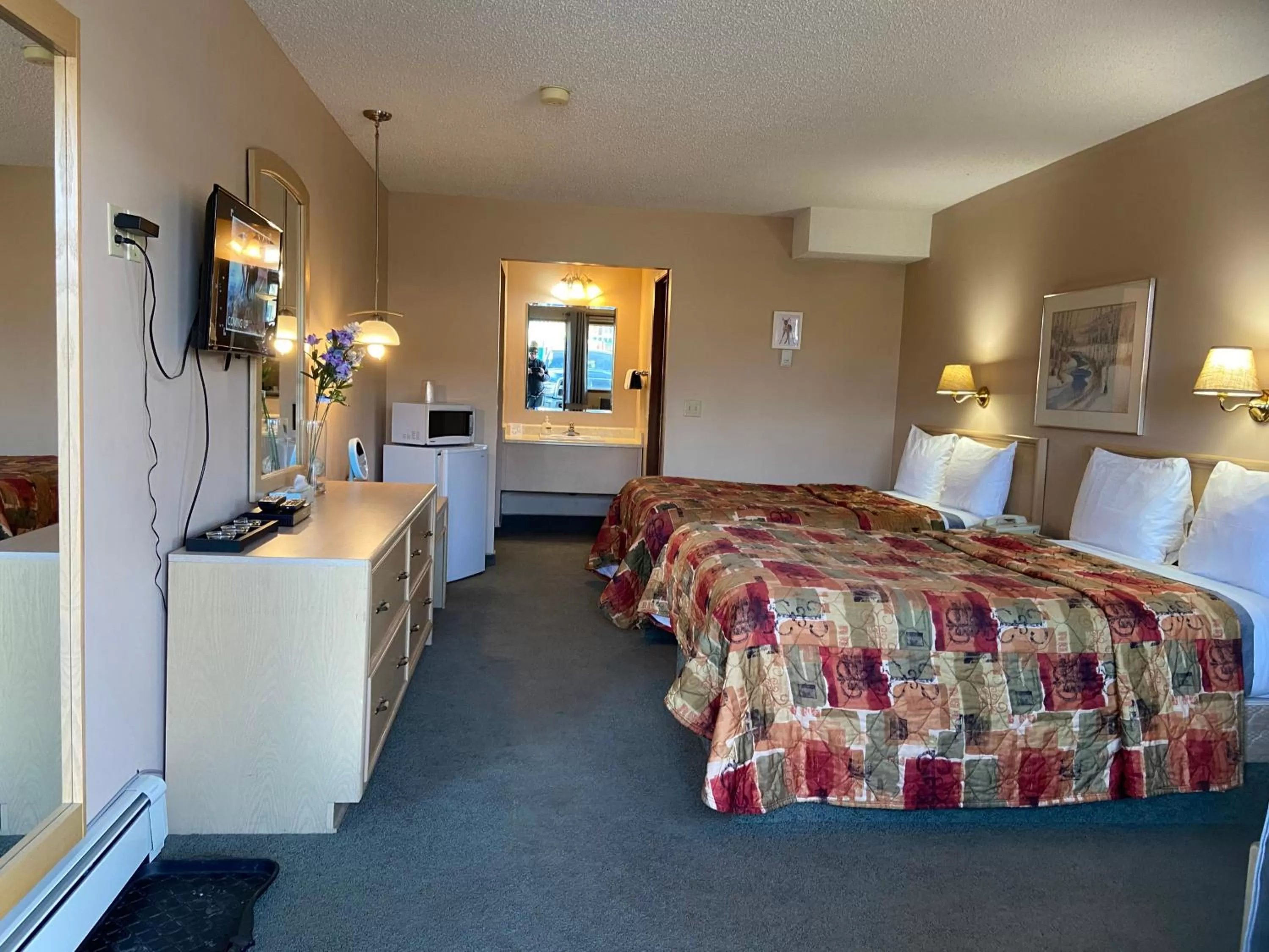 Bed in RANCHLAND Inn