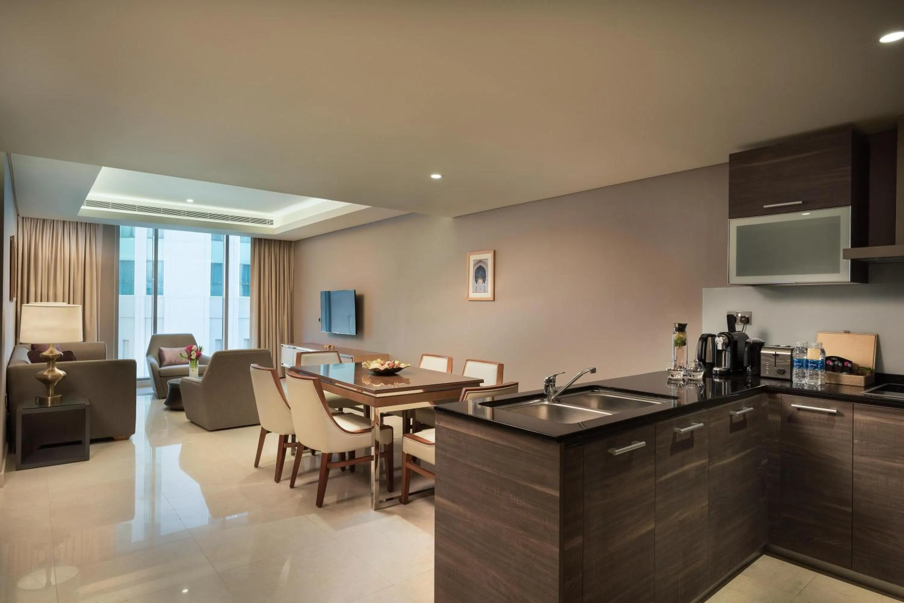 Kitchen or kitchenette in Grand Millennium Muscat